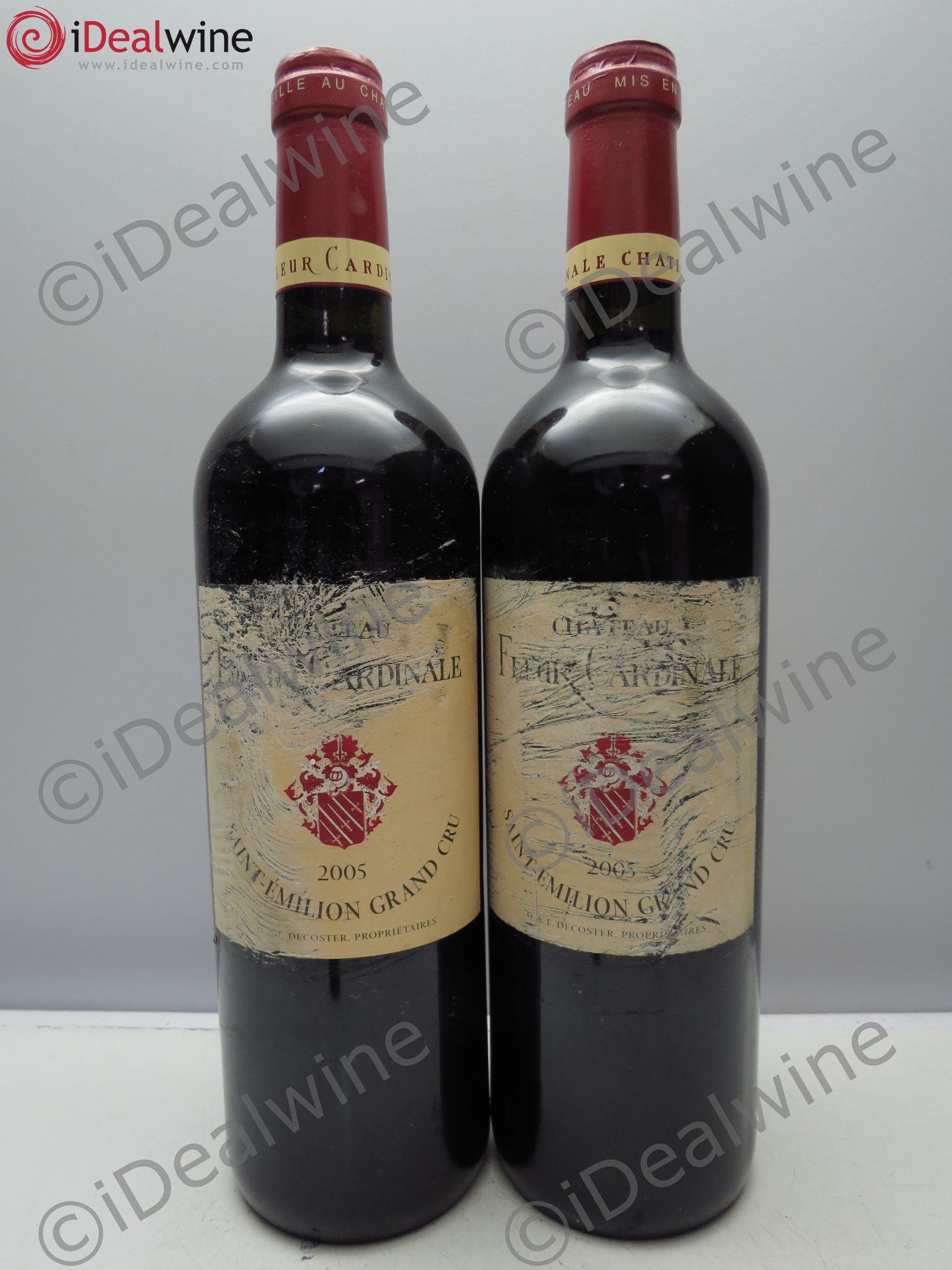 Château Fleur Cardinale Grand Cru Classé 2005 - Lot de 2 bouteilles - 0