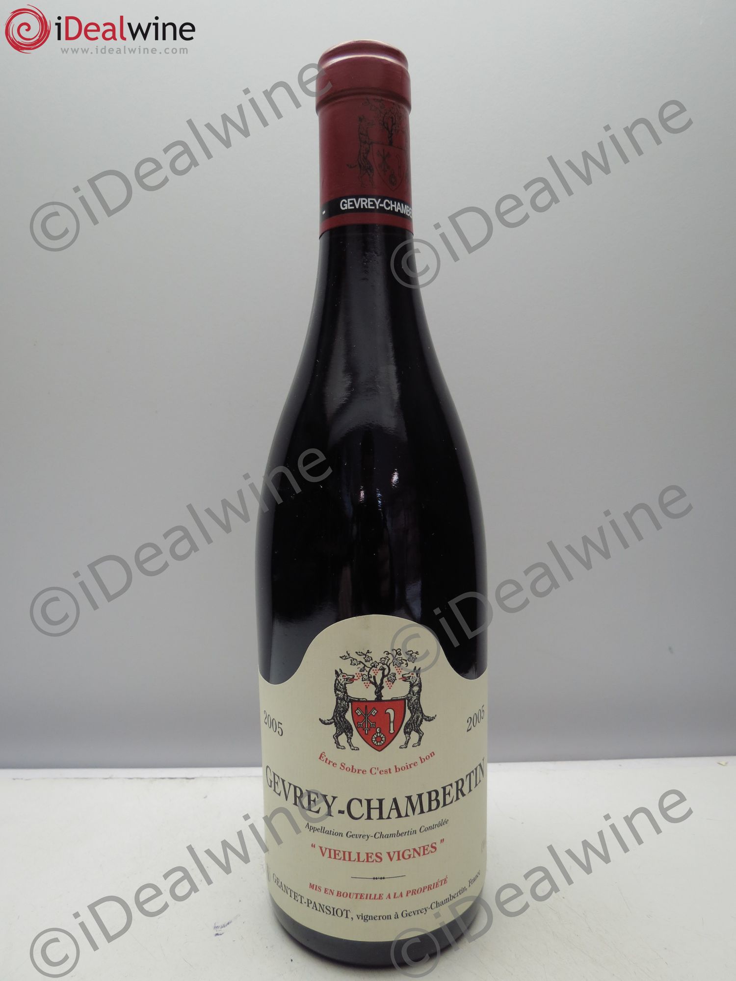 Gevrey-Chambertin Vieilles vignes Geantet-Pansiot 2005 - Lot de 1 bouteille - 0