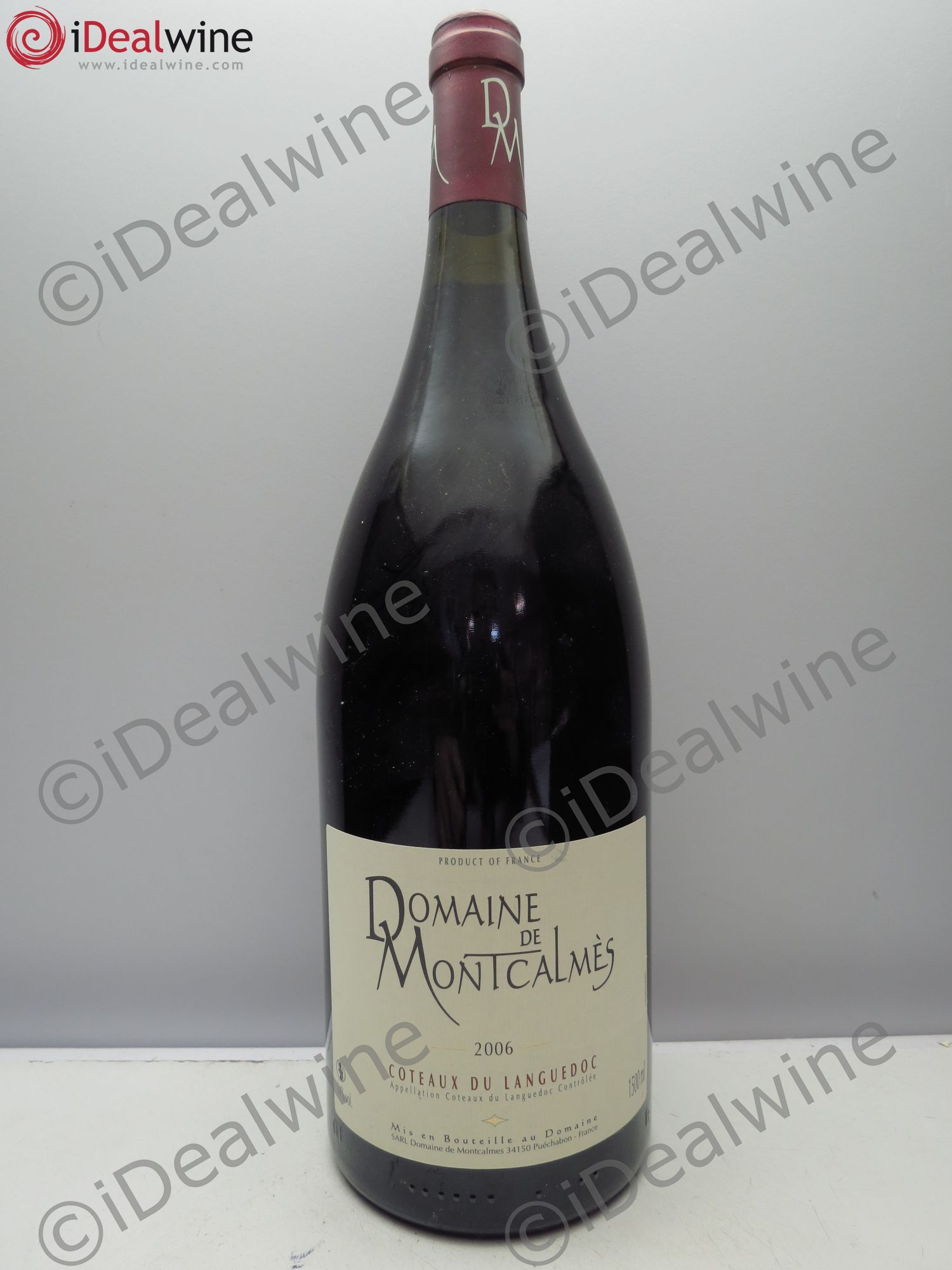 Terrasses du Larzac Domaine de Montcalmès Frédéric Pourtalié 2006 - Lot de 1 magnum - 0