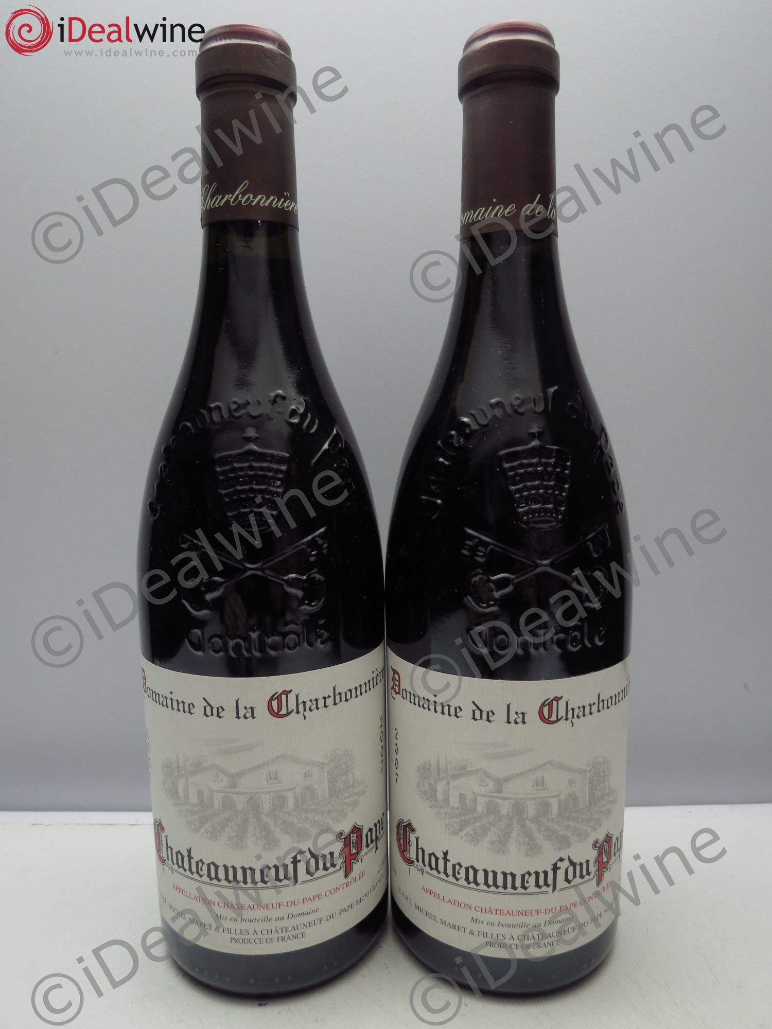 Châteauneuf-du-Pape 2007 - Lot de 2 bouteilles - 0