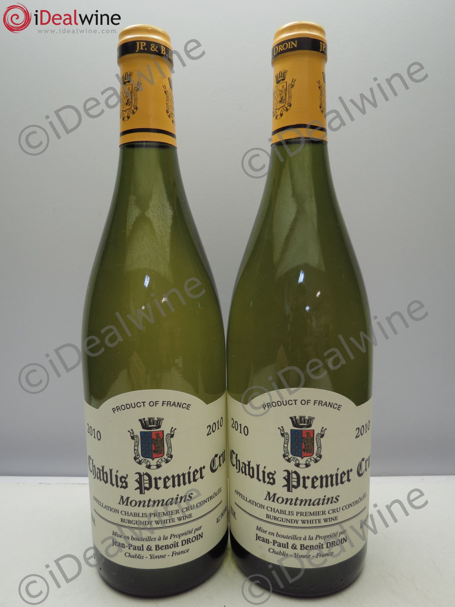 Chablis 1er Cru 2010 - Lot de 2 bouteilles - 0