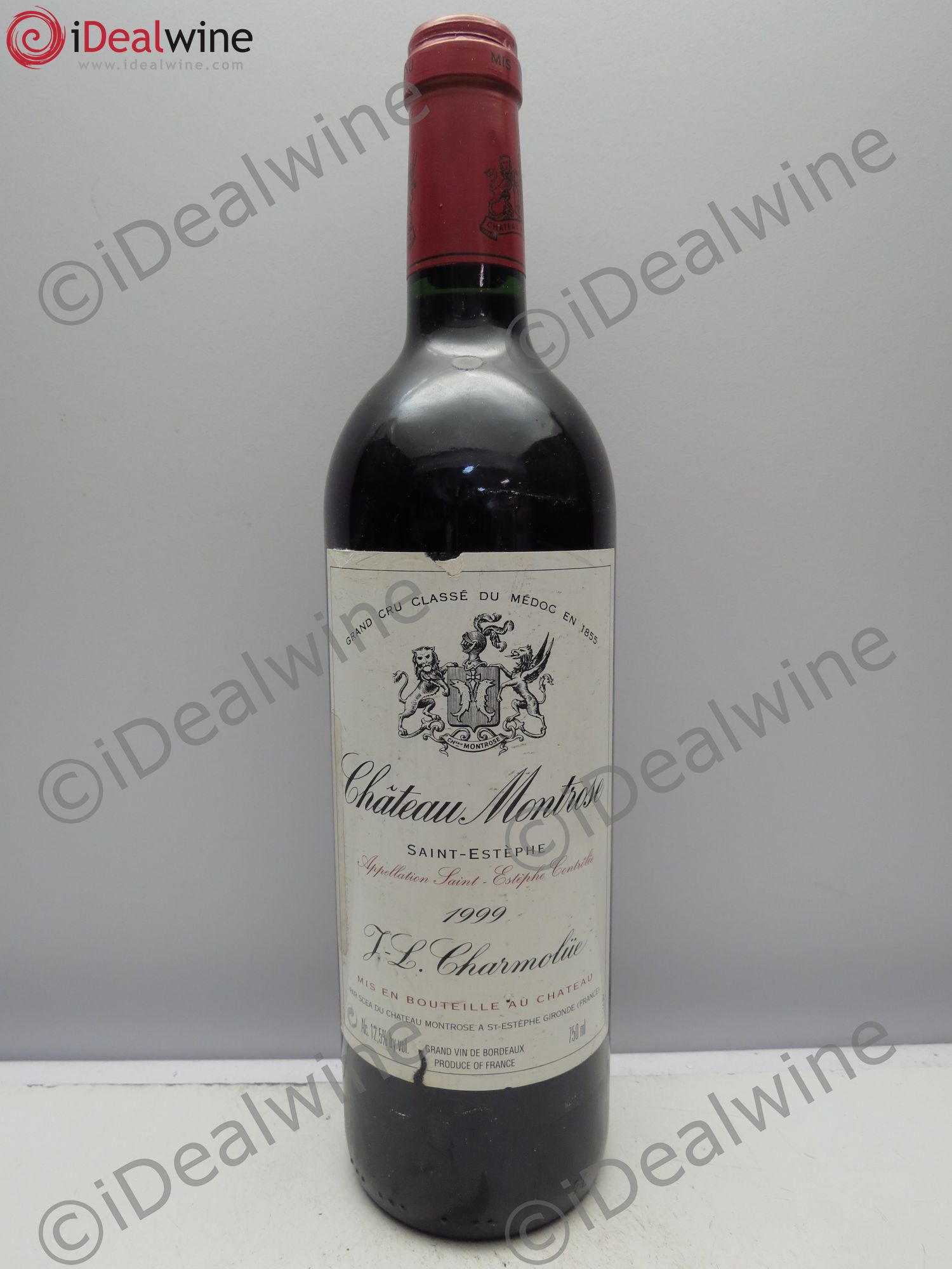 Château Montrose 2ème Grand Cru Classé (étiq.scotchée) 1999 - Lot de 1 bouteille - 0