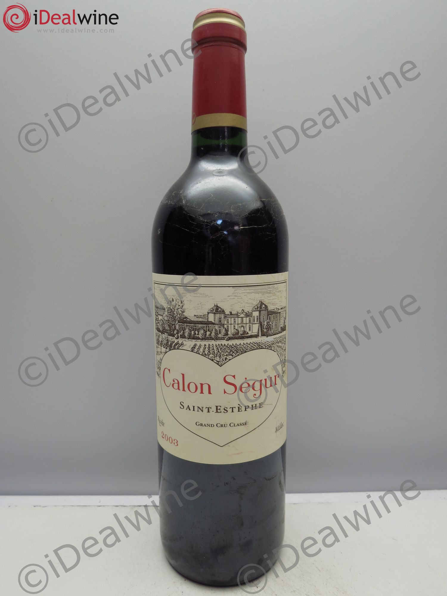 Château Calon Ségur 3ème Grand Cru Classé 2003 - Lot de 1 bouteille - 0