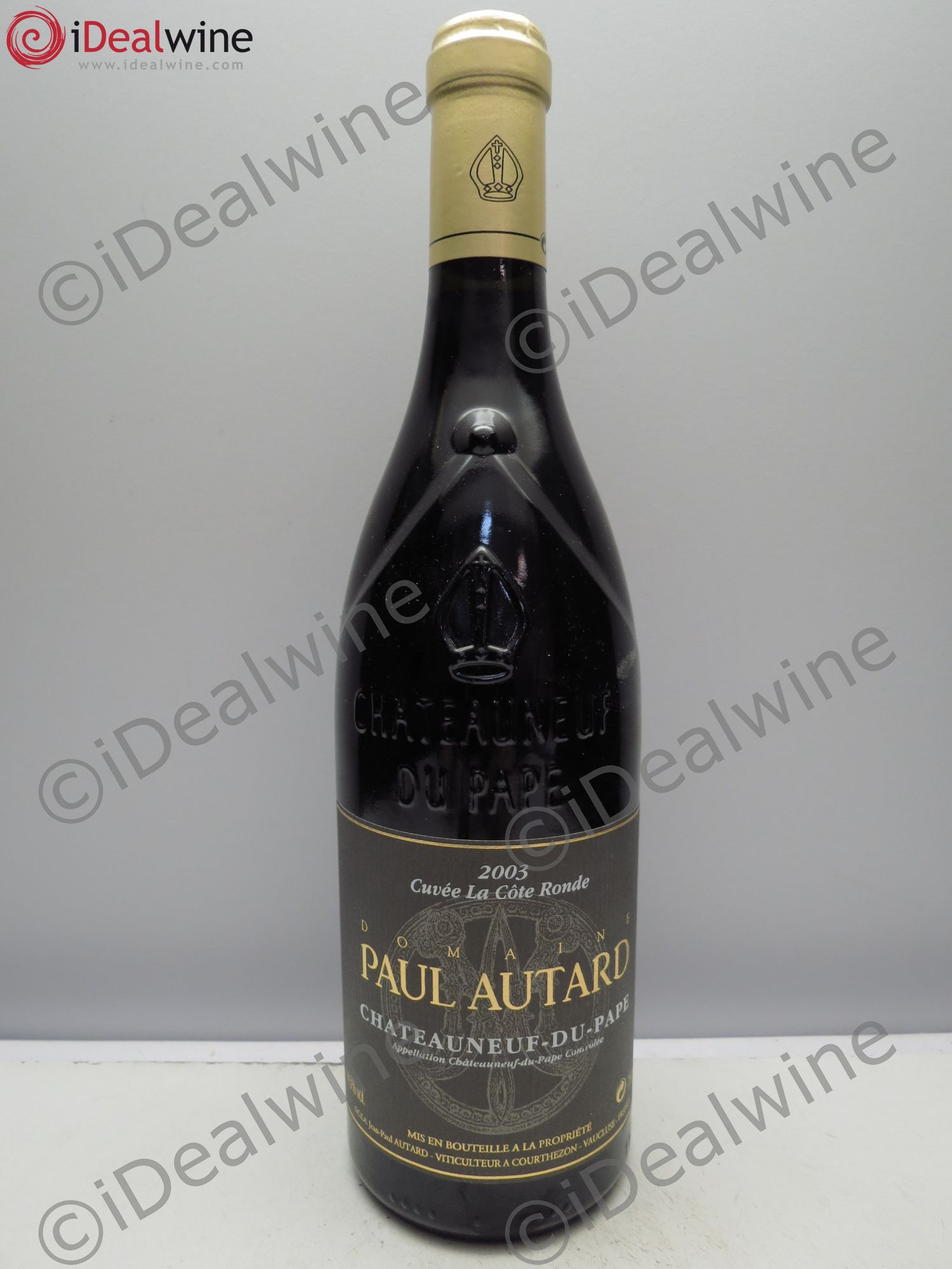 Châteauneuf-du-Pape Domaine Paul Autard La Côte Ronde Jean-Paul Autard 2003 - Lot de 1 bouteille - 0