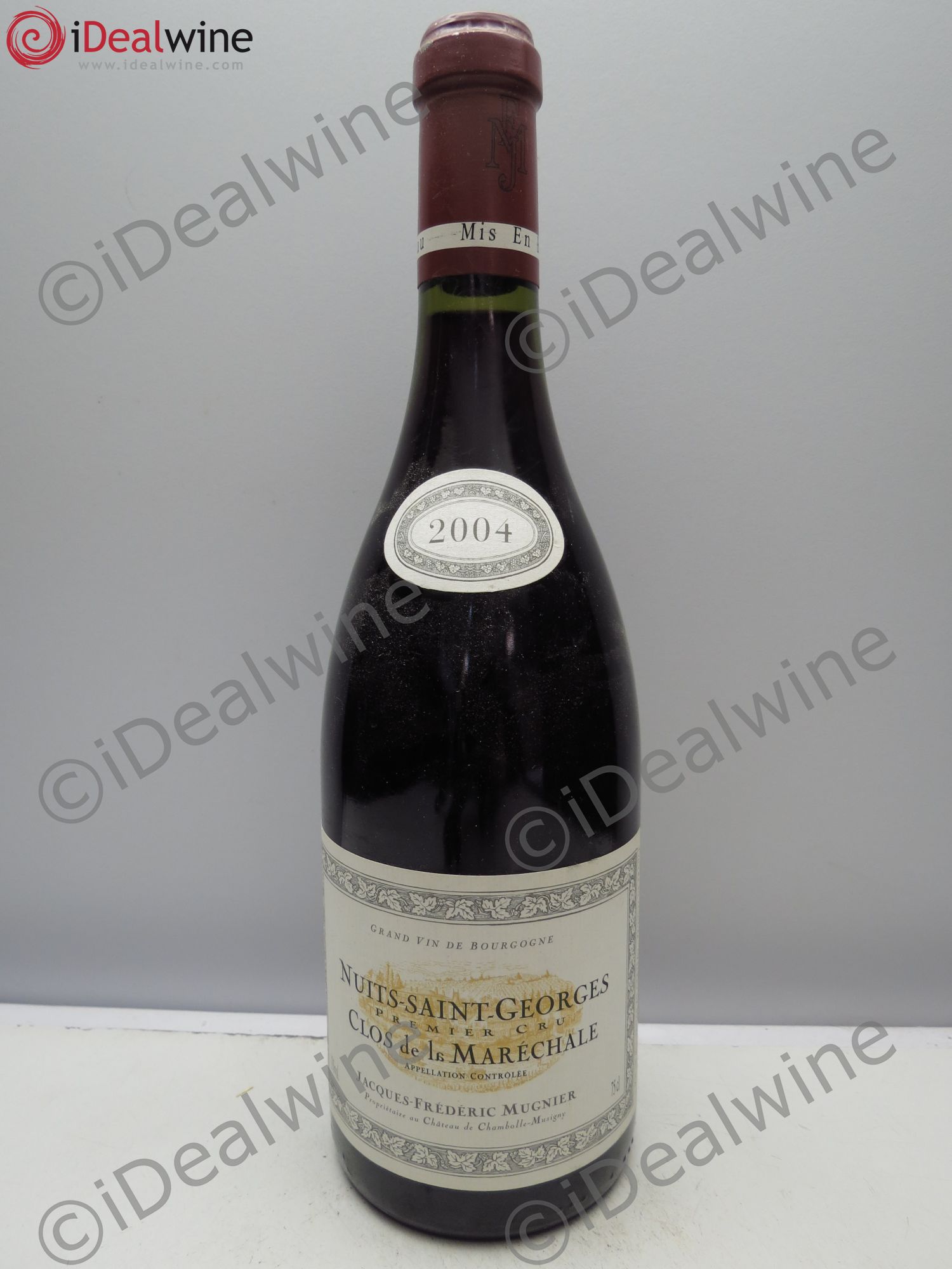 Nuits-Saint-Georges 1er Cru Clos de La Maréchale Jacques-Frédéric Mugnier 2004 - Lot de 1 bouteille - 0