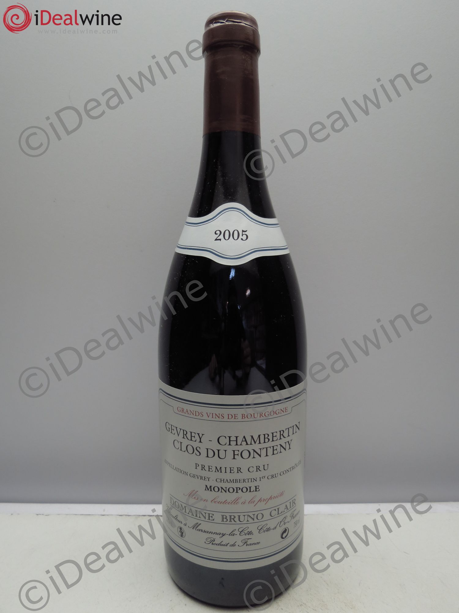 Gevrey-Chambertin 1er Cru 2005 - Lot de 1 bouteille - 0