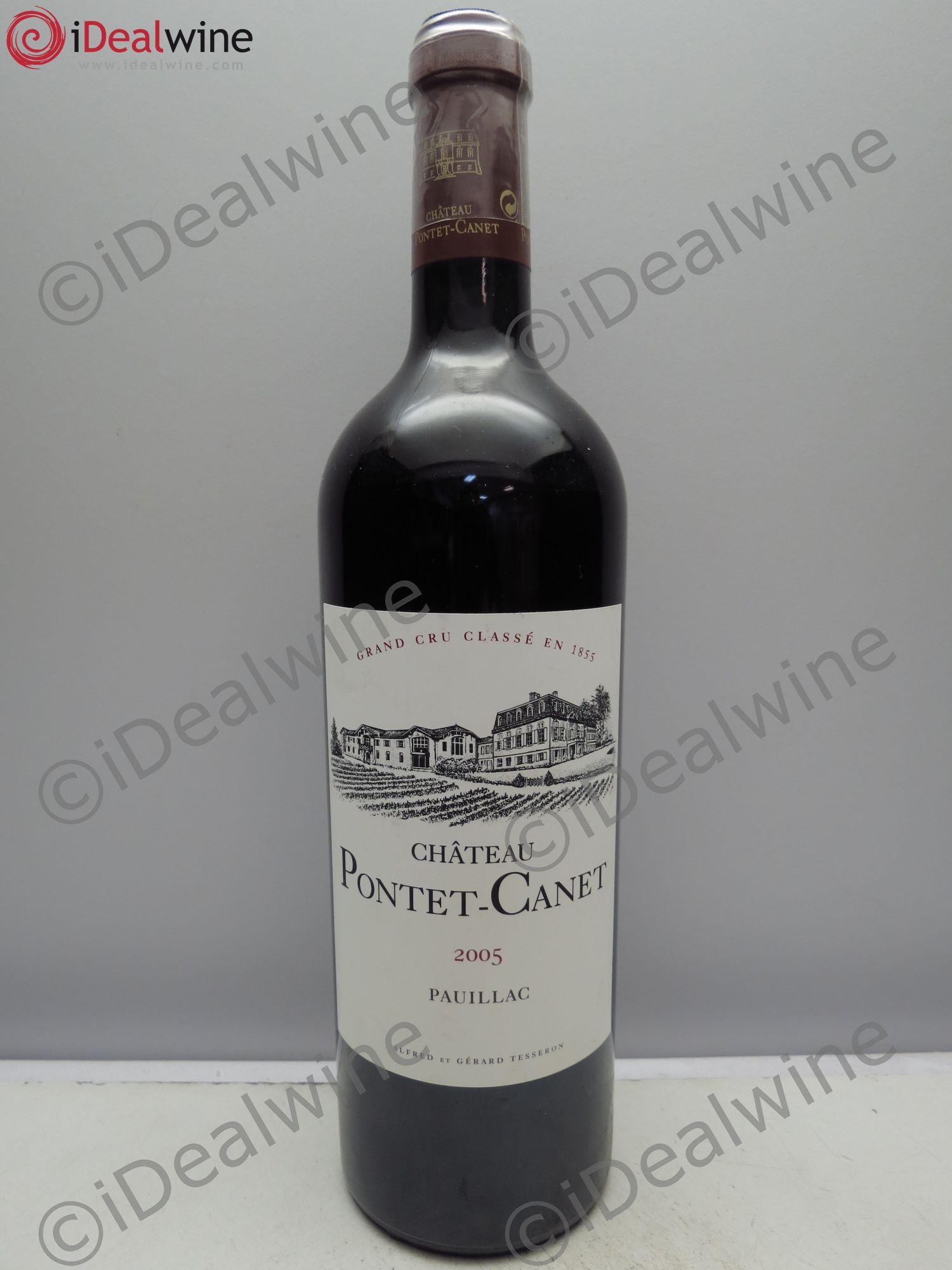 Château Pontet Canet 5ème Grand Cru Classé 2005 - Lot de 1 bouteille - 0