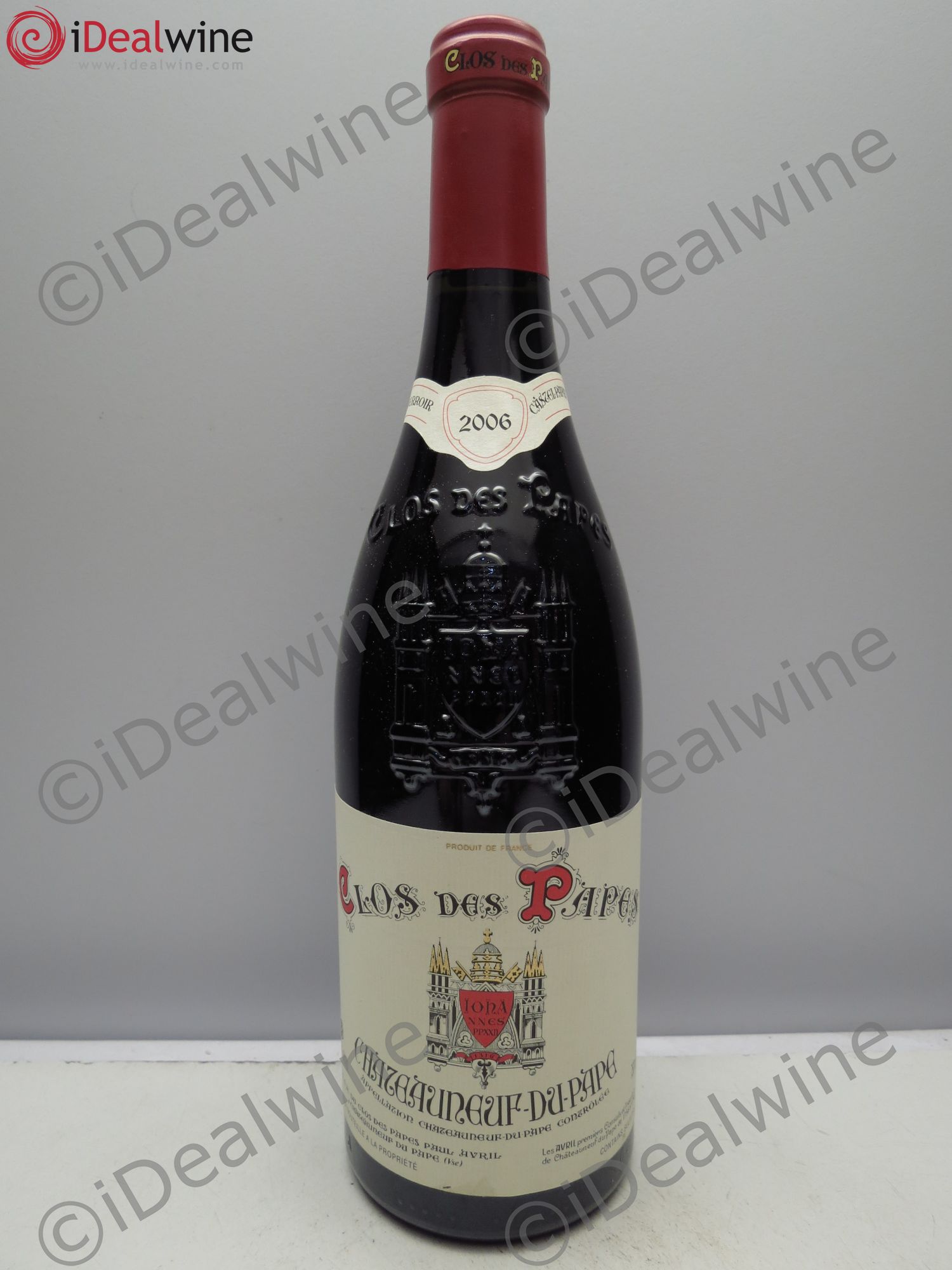 Châteauneuf-du-Pape Clos des Papes - Paul Avril 2006 - Lot de 1 bouteille - 0