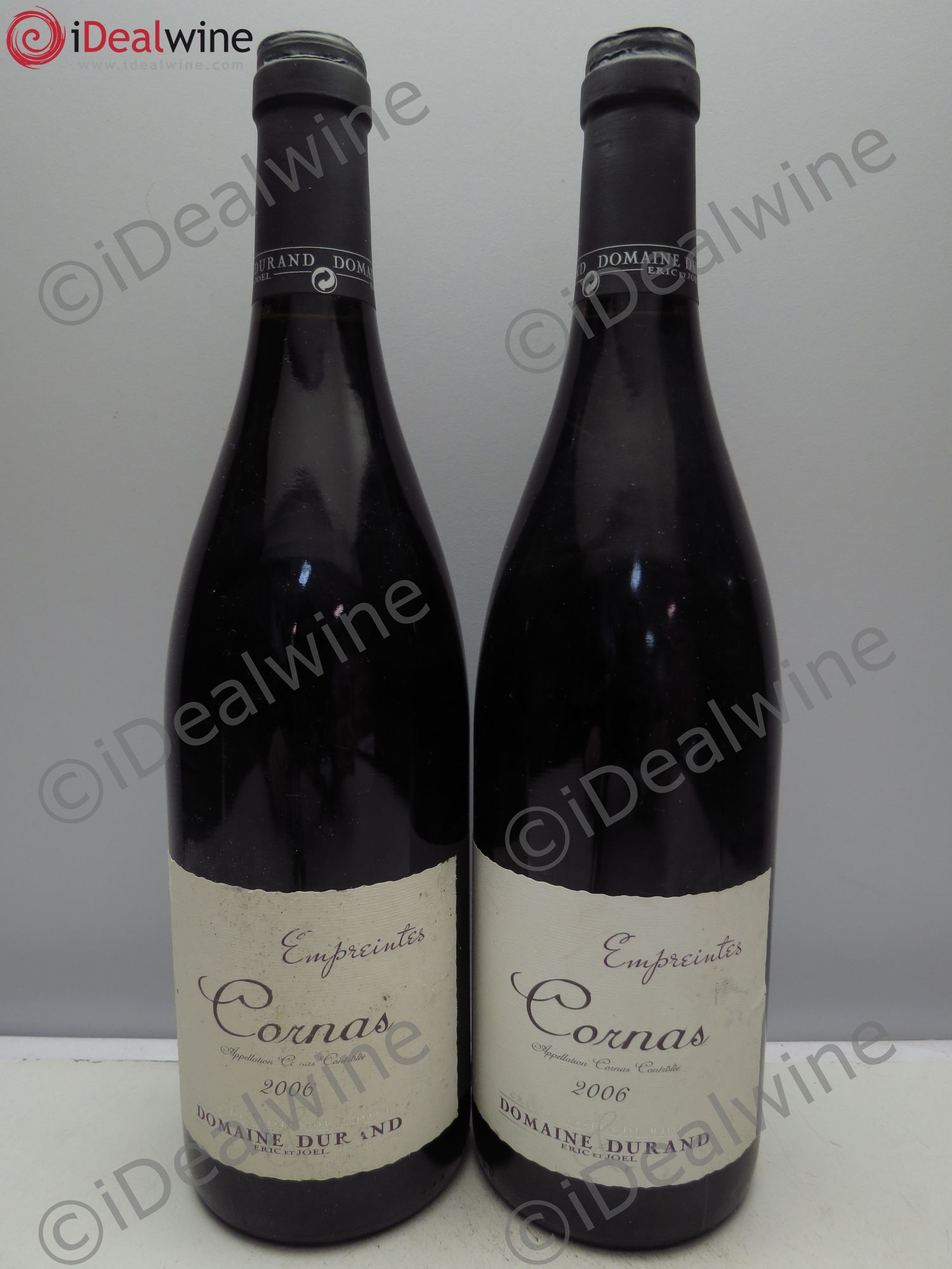 Cornas Empreintes Domaine Durand 2006 - Posten von 2 Flaschen - 0