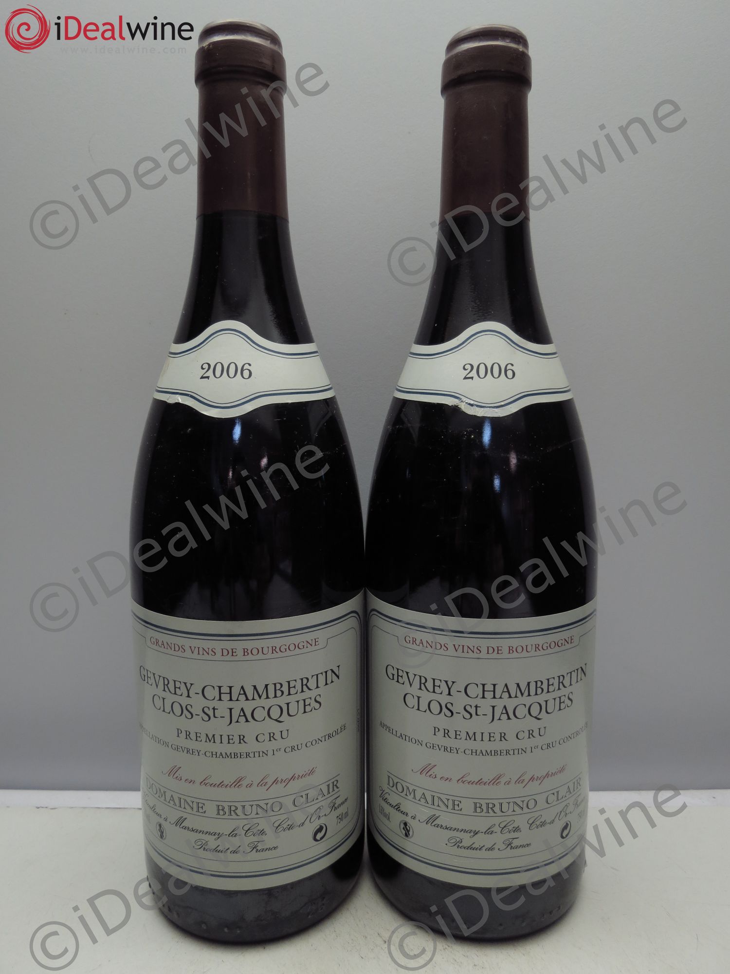 Gevrey-Chambertin 1er Cru 2006 - Lot de 2 bouteilles - 0