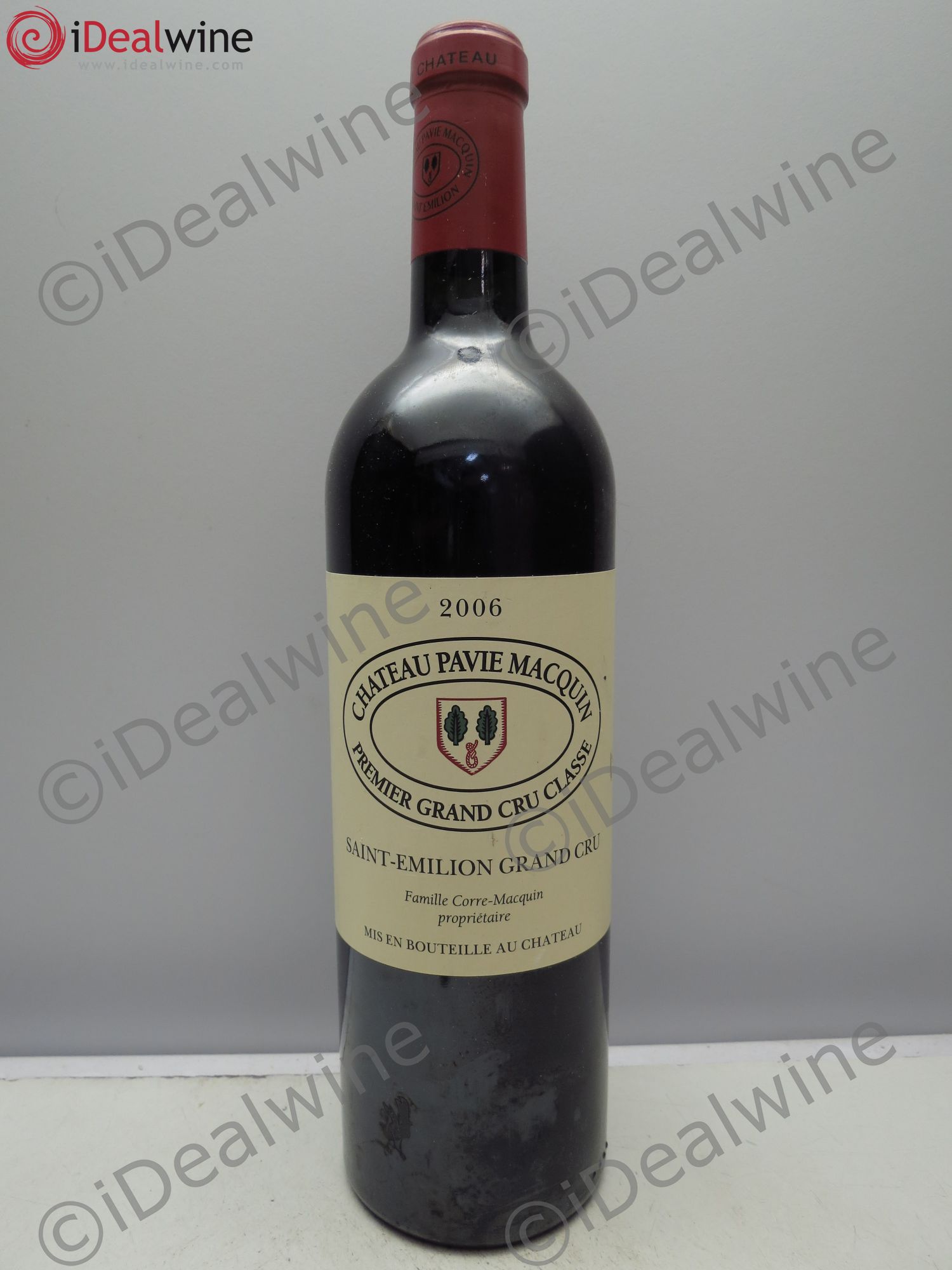 Château Pavie Macquin 1er Grand Cru Classé B 2006 - Lot de 1 bouteille - 0