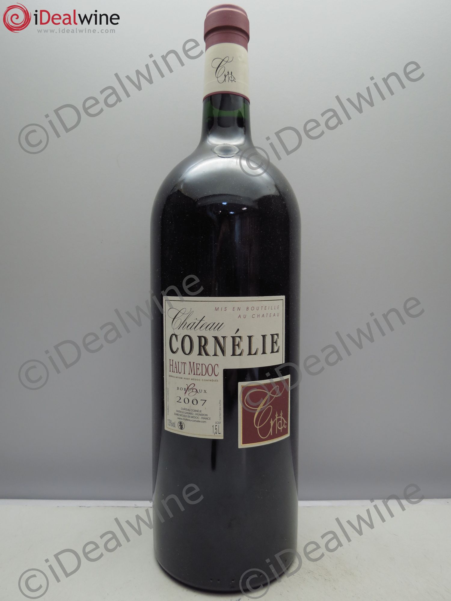 Haut Médoc Château Cornélie 2007 - Lot de 1 magnum - 0