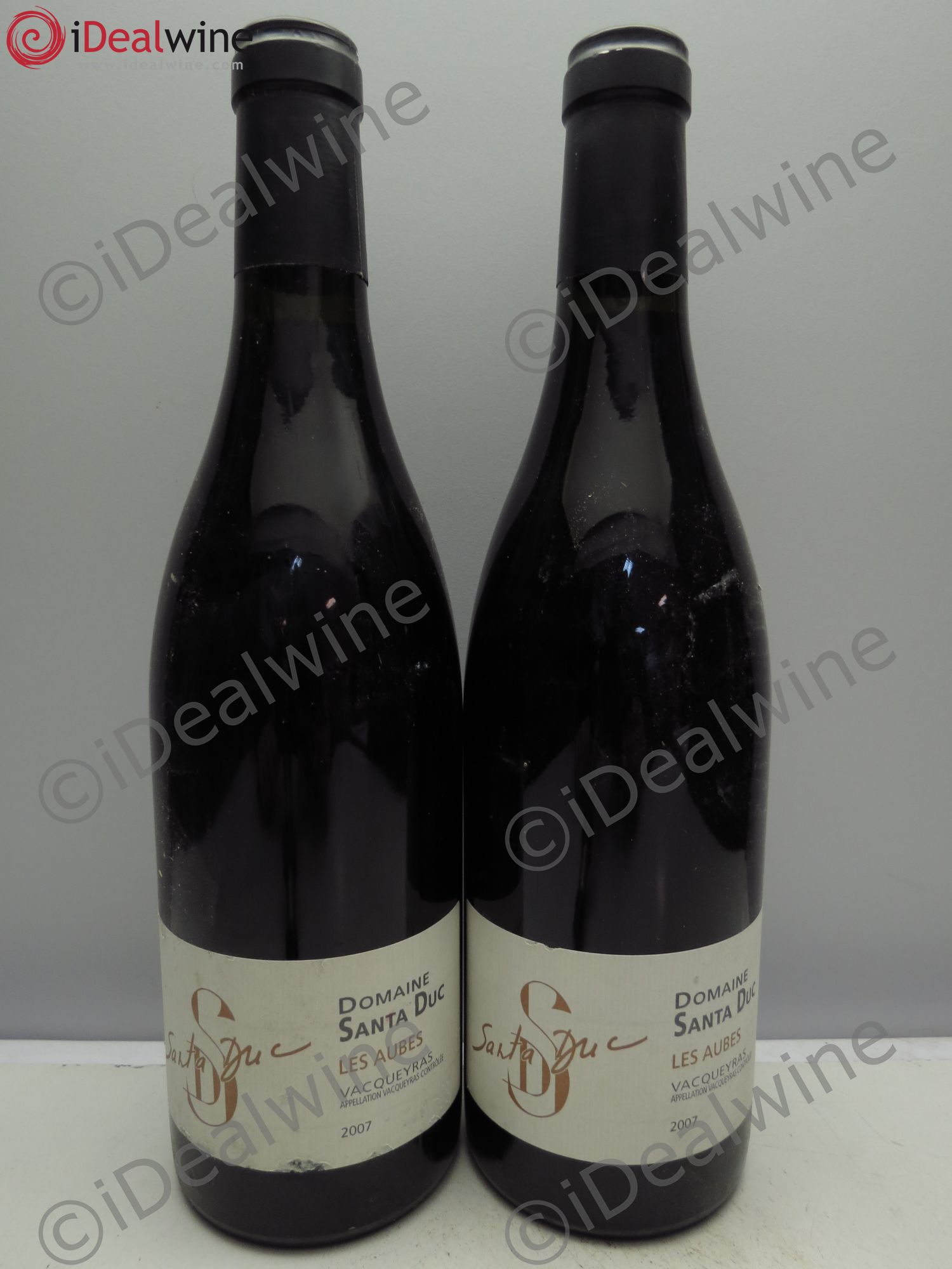 Vacqueyras Les Aubes Domaine Santa Duc 2007 - Posten von 2 Flaschen - 0