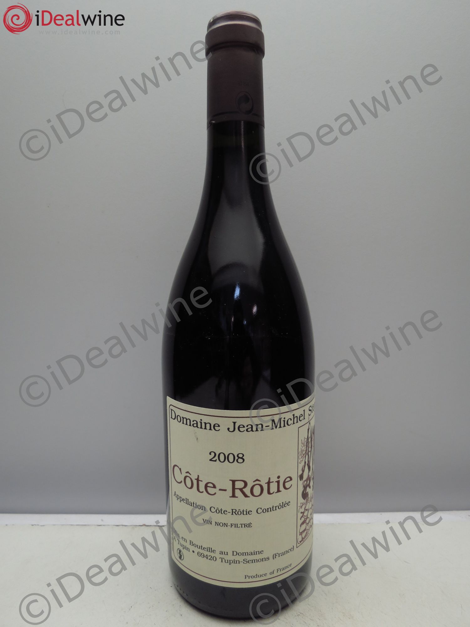 Côte-Rôtie Jean-Michel Stephan 2008 - Lot de 1 bouteille - 0