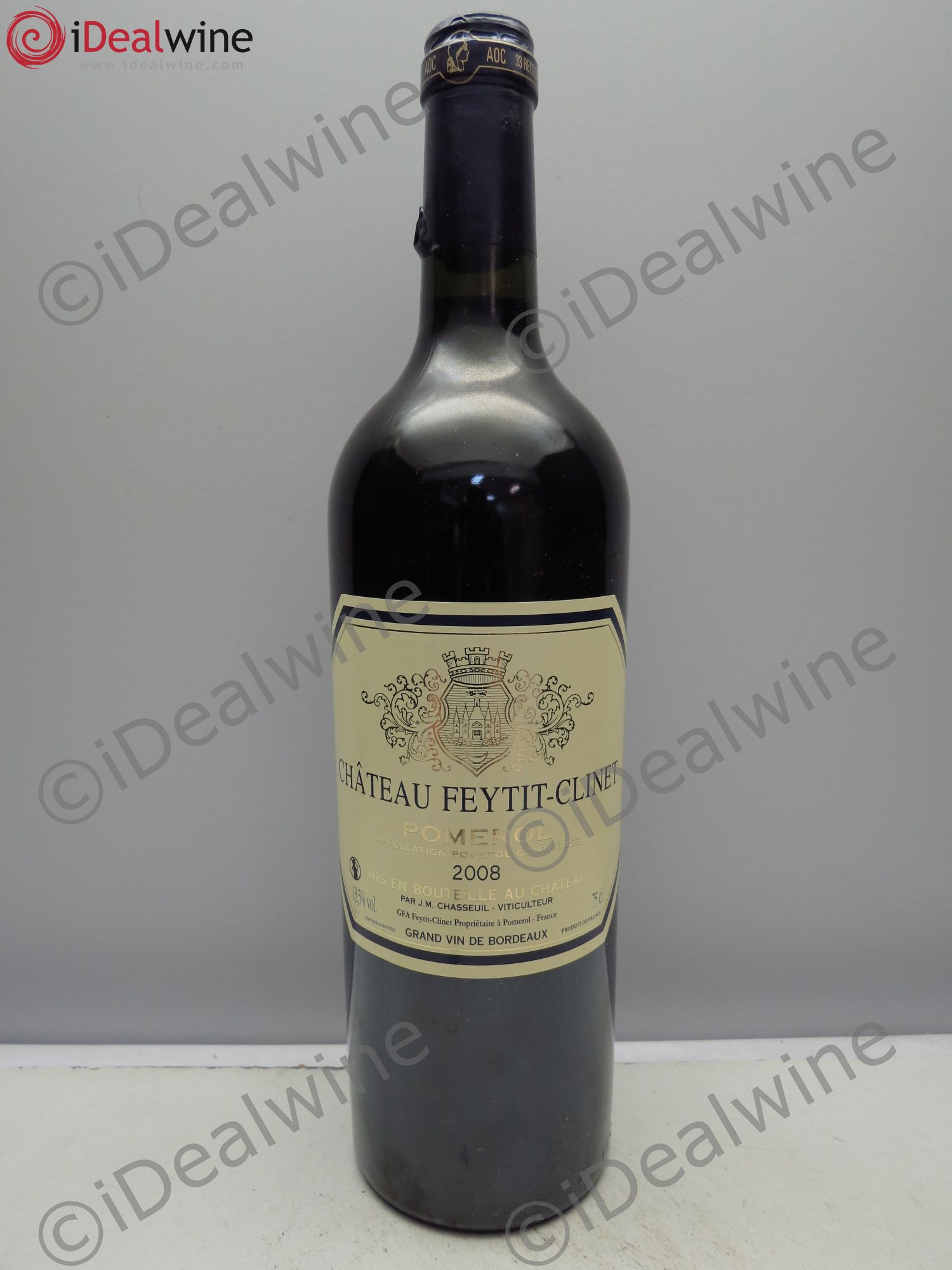 Château Feytit-Clinet 2008 - Lot de 1 bouteille - 0