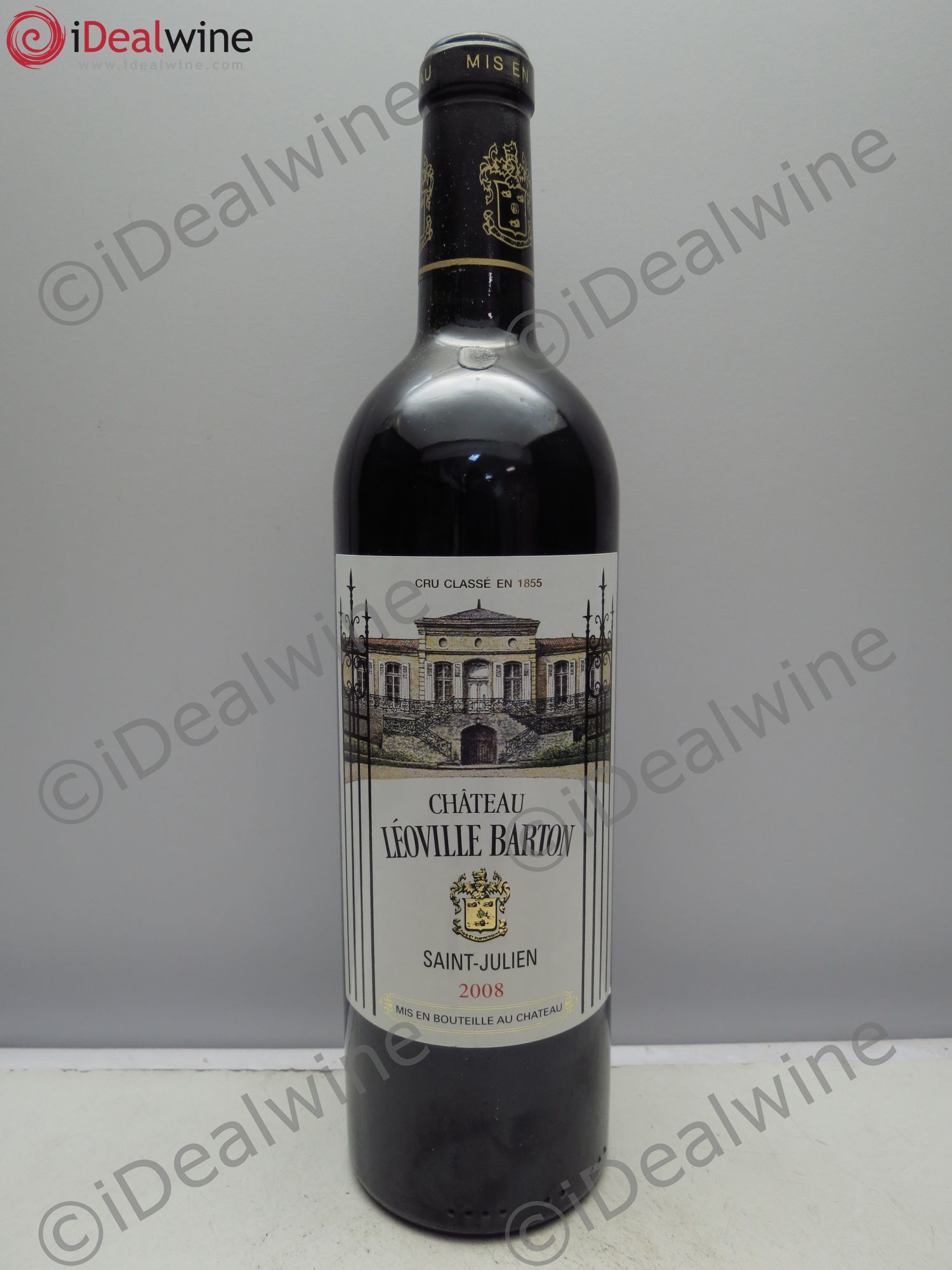 Château Léoville Barton 2ème Grand Cru Classé 2008 - Lot de 1 bouteille - 0