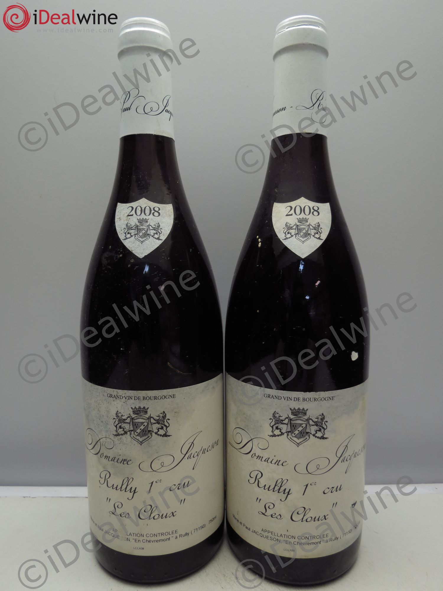 Rully 1er Cru 2008 - Posten von 2 Flaschen - 0