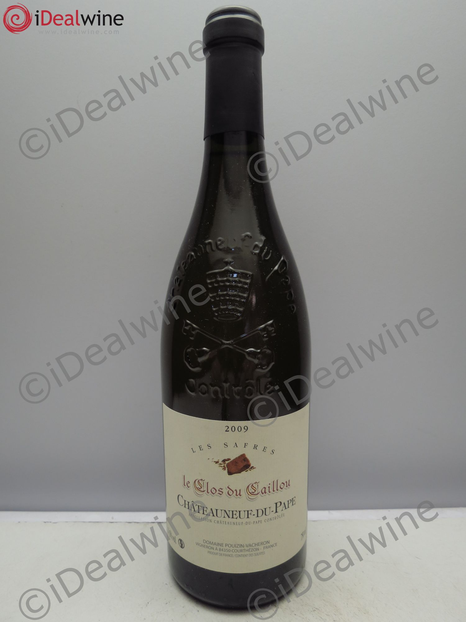 Châteauneuf-du-Pape Les Safres 2009 - Posten von 1 Flasche - 0