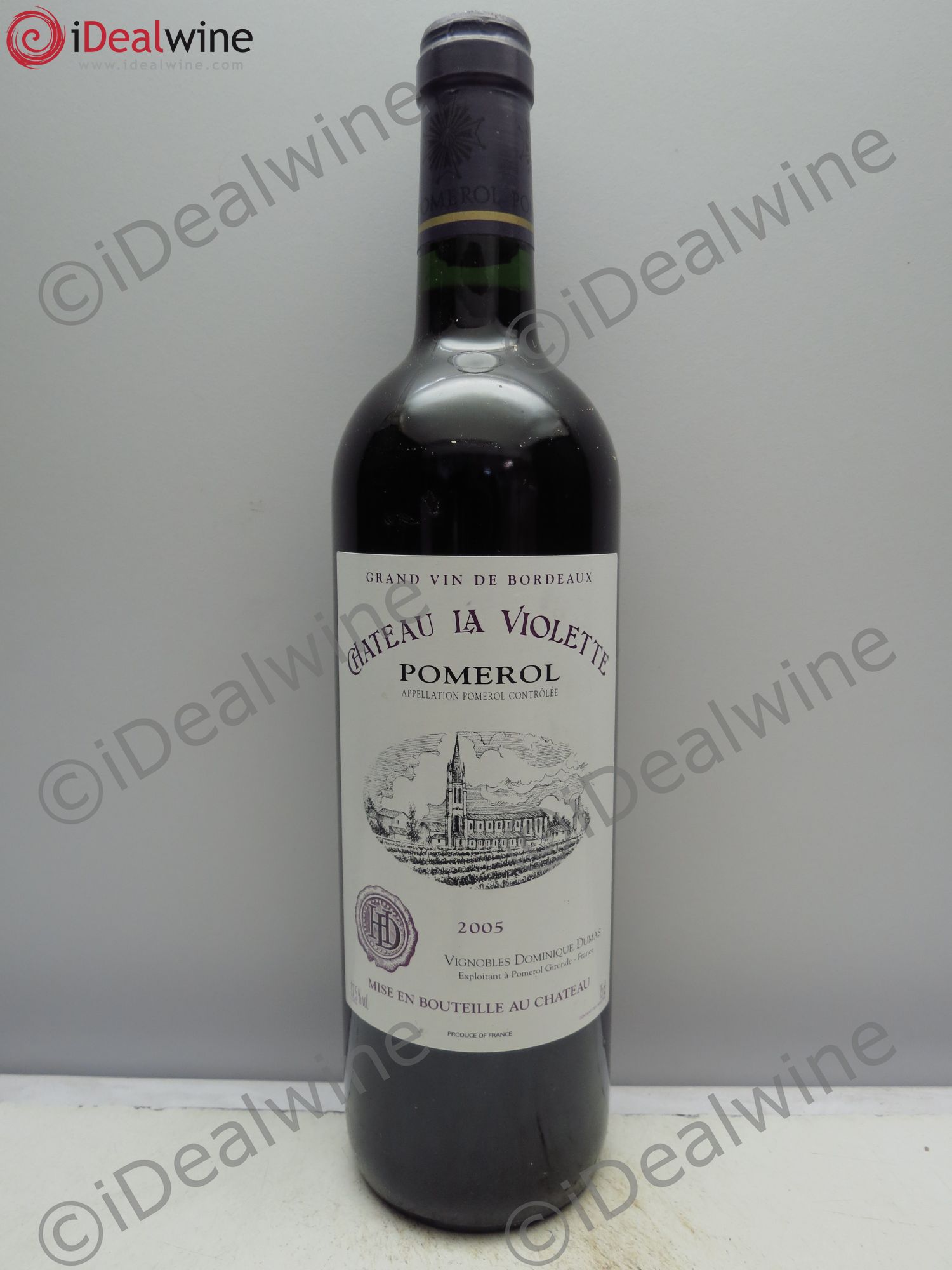 Château la Violette 2005 - Lot de 1 bouteille - 0