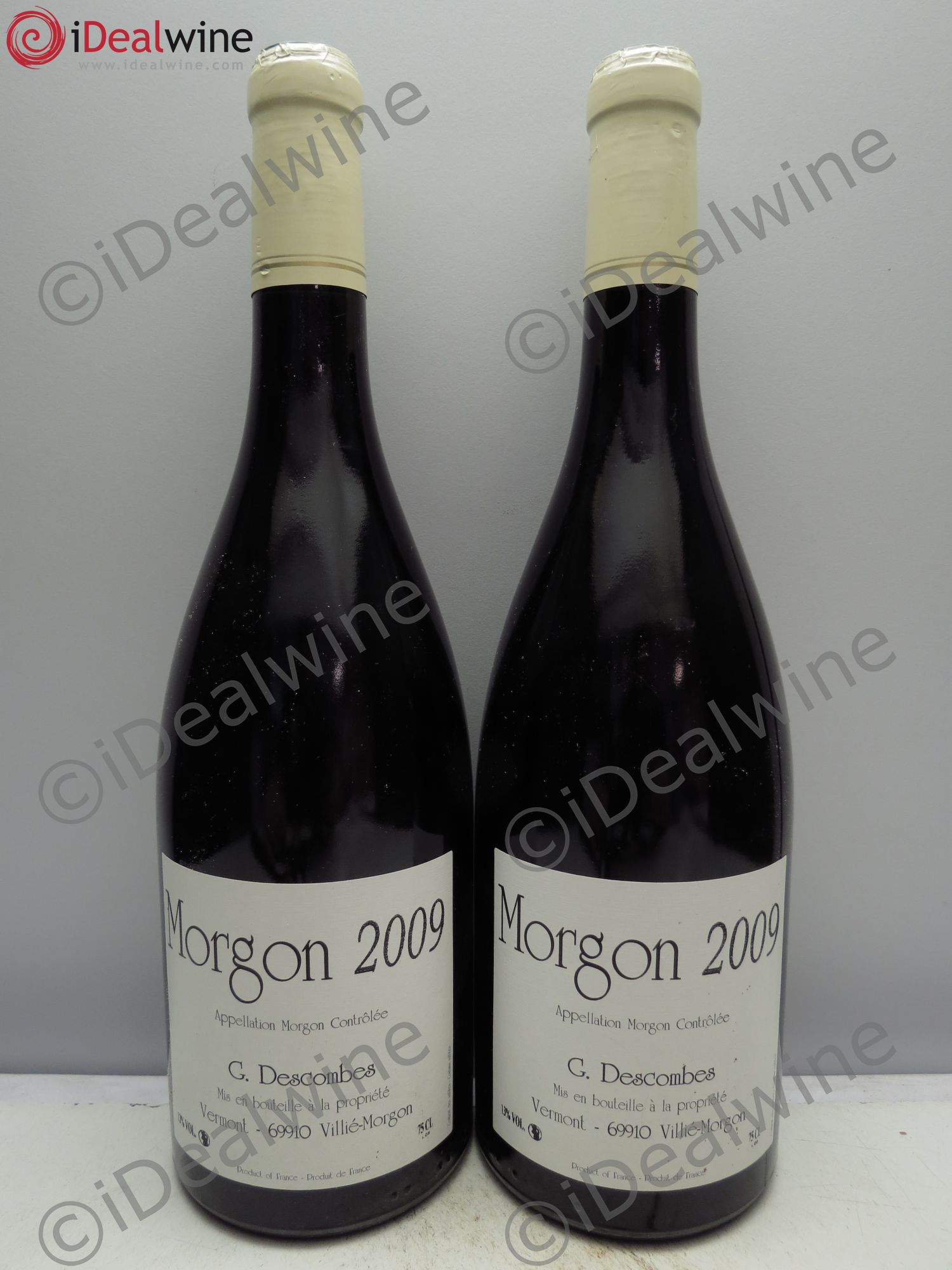 Morgon Vieilles vignes Georges Descombes (Domaine) 2009 - Lot de 2 bouteilles - 0