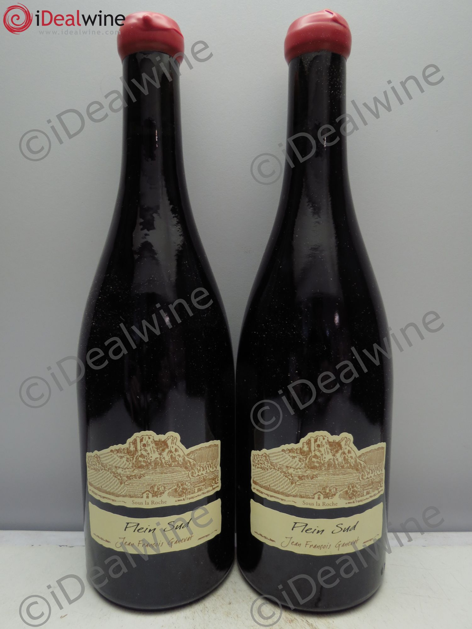Divers Jura Cuvée Plein Sud Trousseau 2011 - Lot of 2 bottles - 0