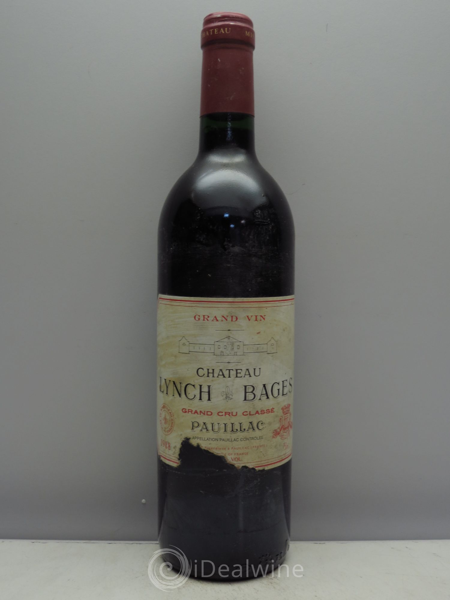 Château Lynch Bages 5ème Grand Cru Classé 1988 - Lot de 1 bouteille - 0