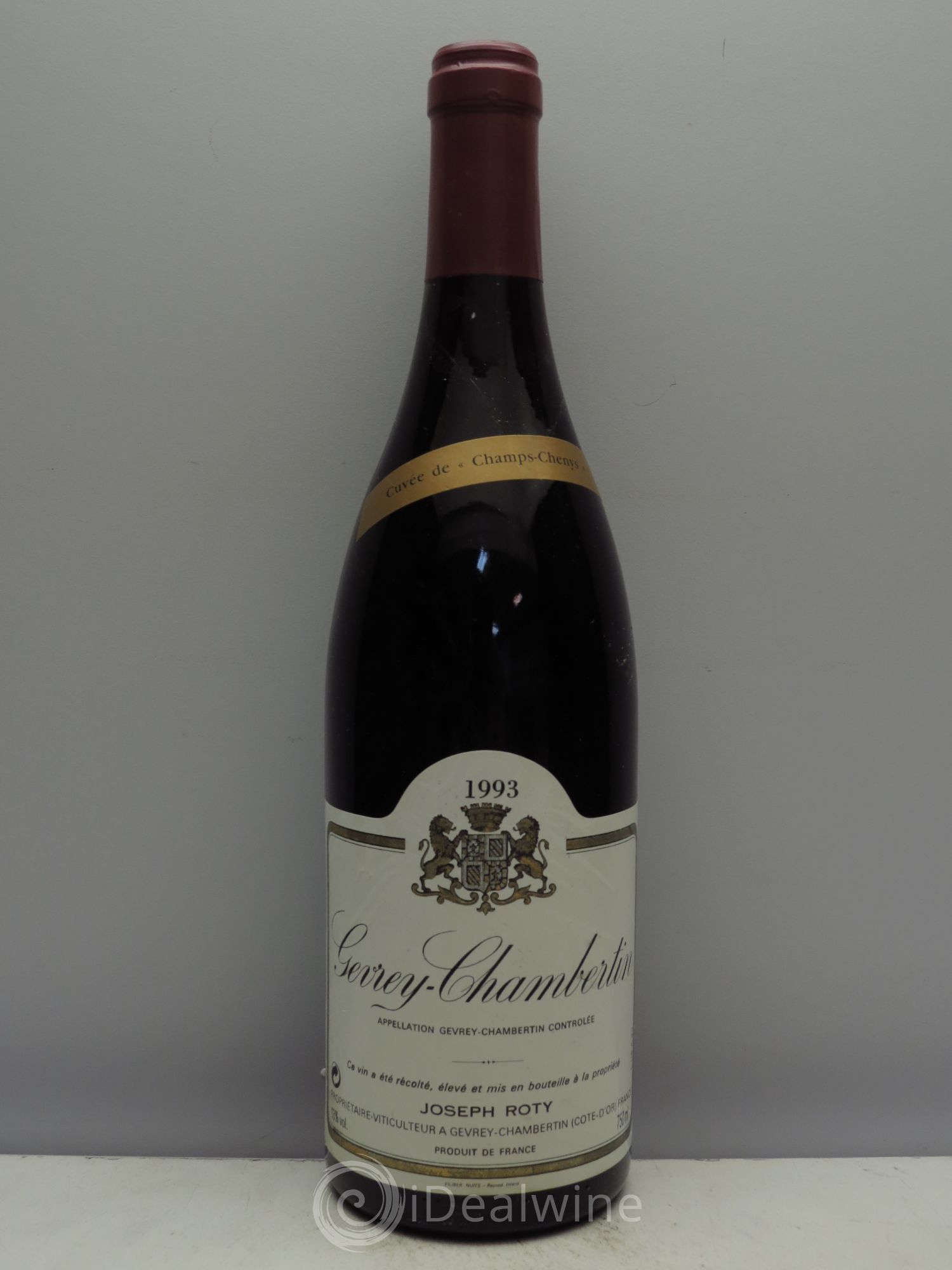 Gevrey-Chambertin Cuvée de Champs-Chenys Joseph Roty (Domaine) 1993 - Lot de 1 bouteille - 0