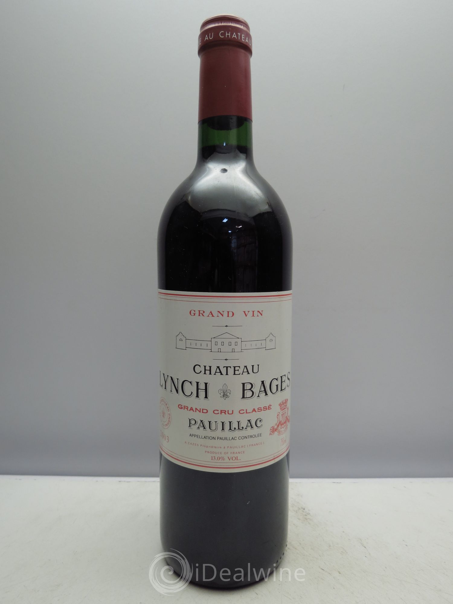 Château Lynch Bages 5ème Grand Cru Classé 2003 - Lot de 1 bouteille - 0