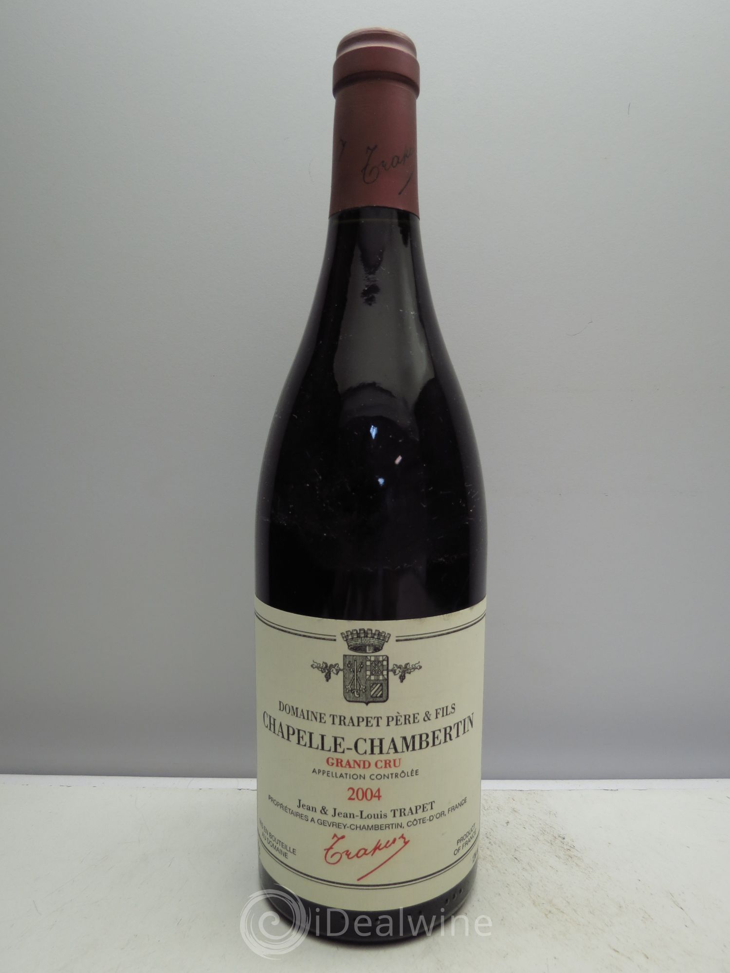 Chapelle-Chambertin Grand Cru Domaine Trapet 2004 - Lot de 1 bouteille - 0