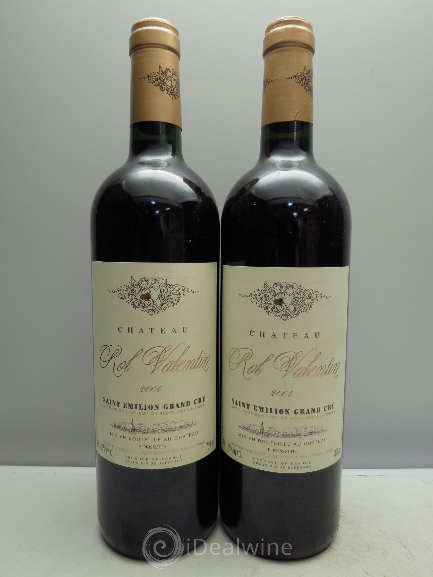 Château Rol Valentin Grand Cru Classé 2004 - Lot de 2 bouteilles - 0