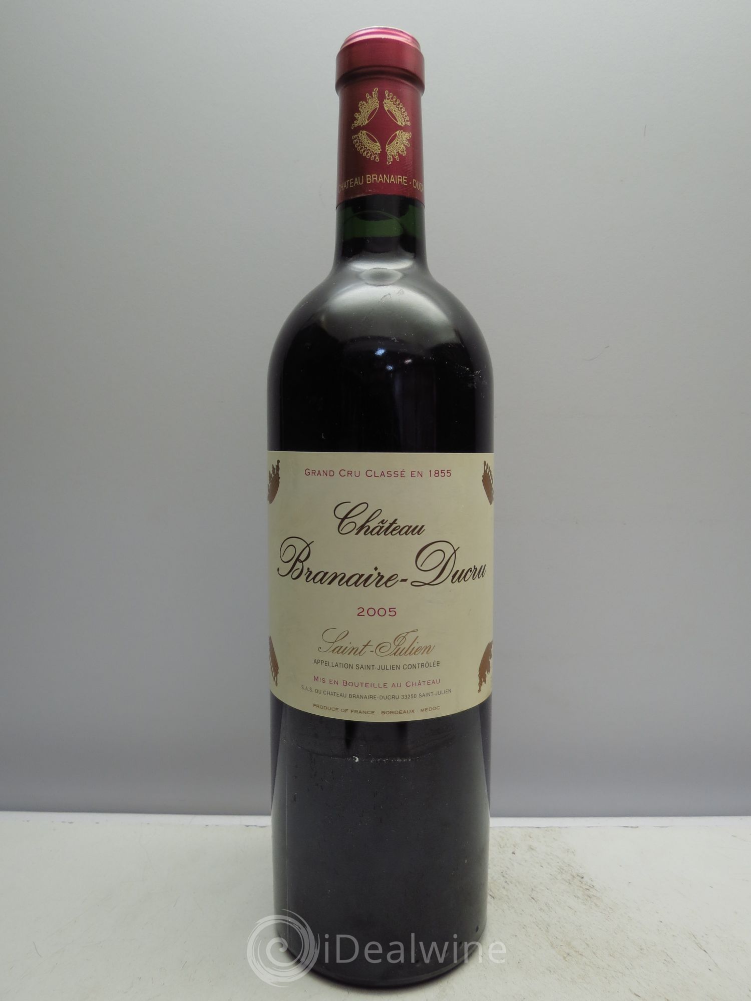 Château Branaire Ducru 4ème Grand Cru Classé 2005 - Lot de 1 bouteille - 0
