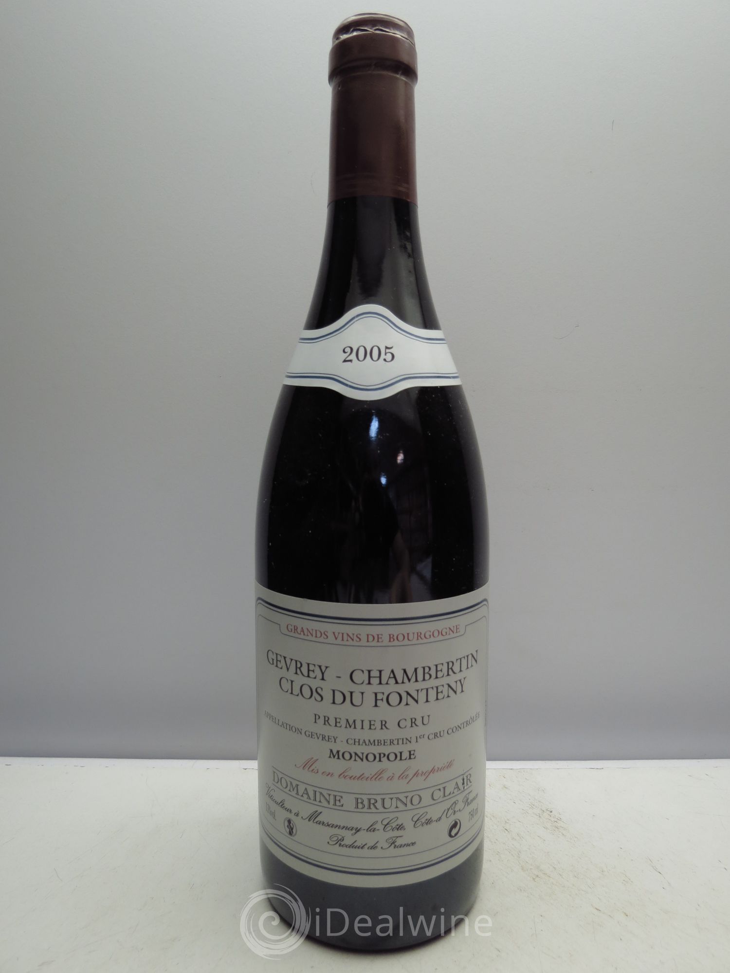 Gevrey-Chambertin 1er Cru Clos du Fonteny 2005 - Lot de 1 bouteille - 0