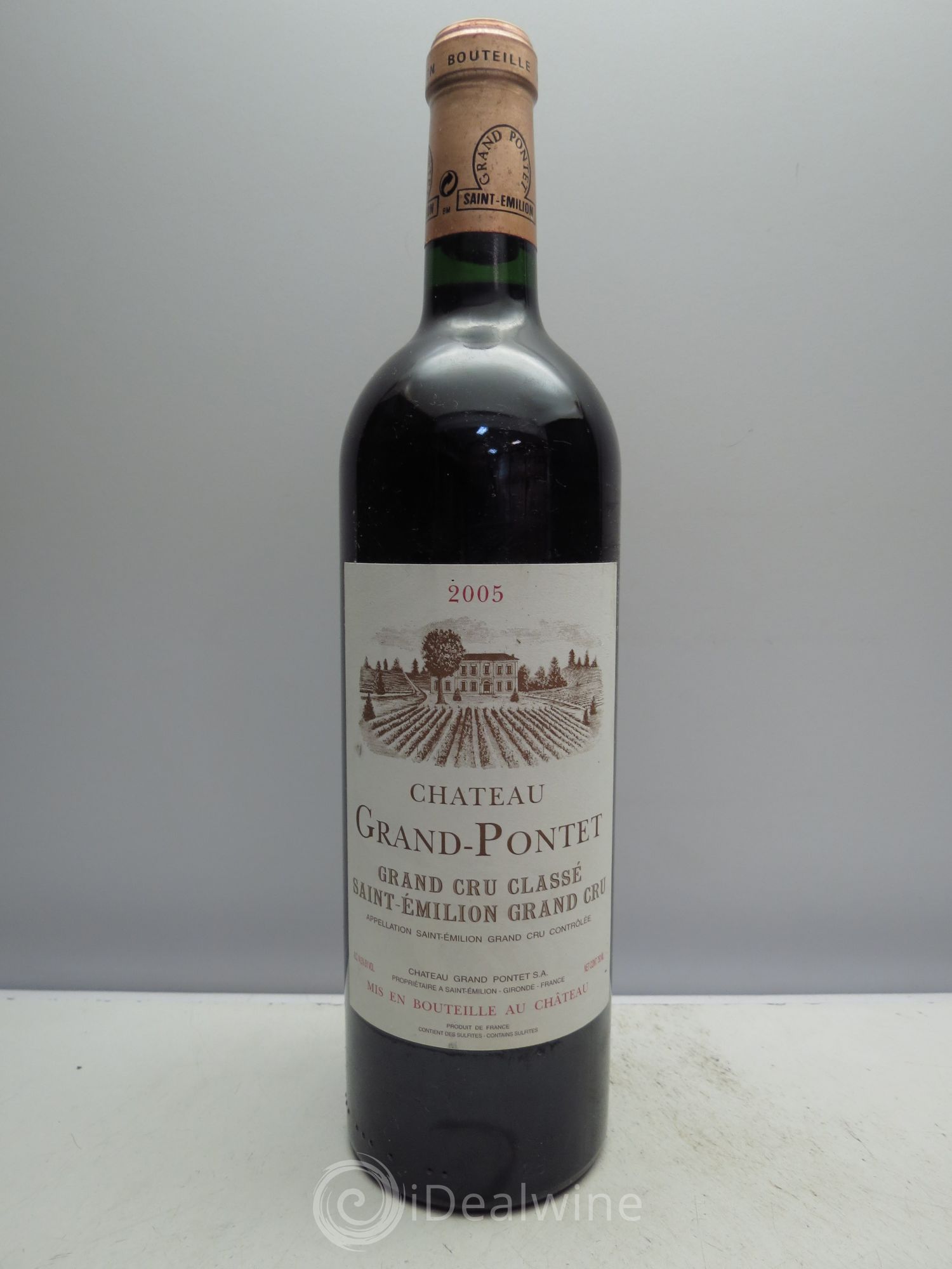 Château Grand Pontet Grand Cru Classé 2005 - Lot de 1 bouteille - 0