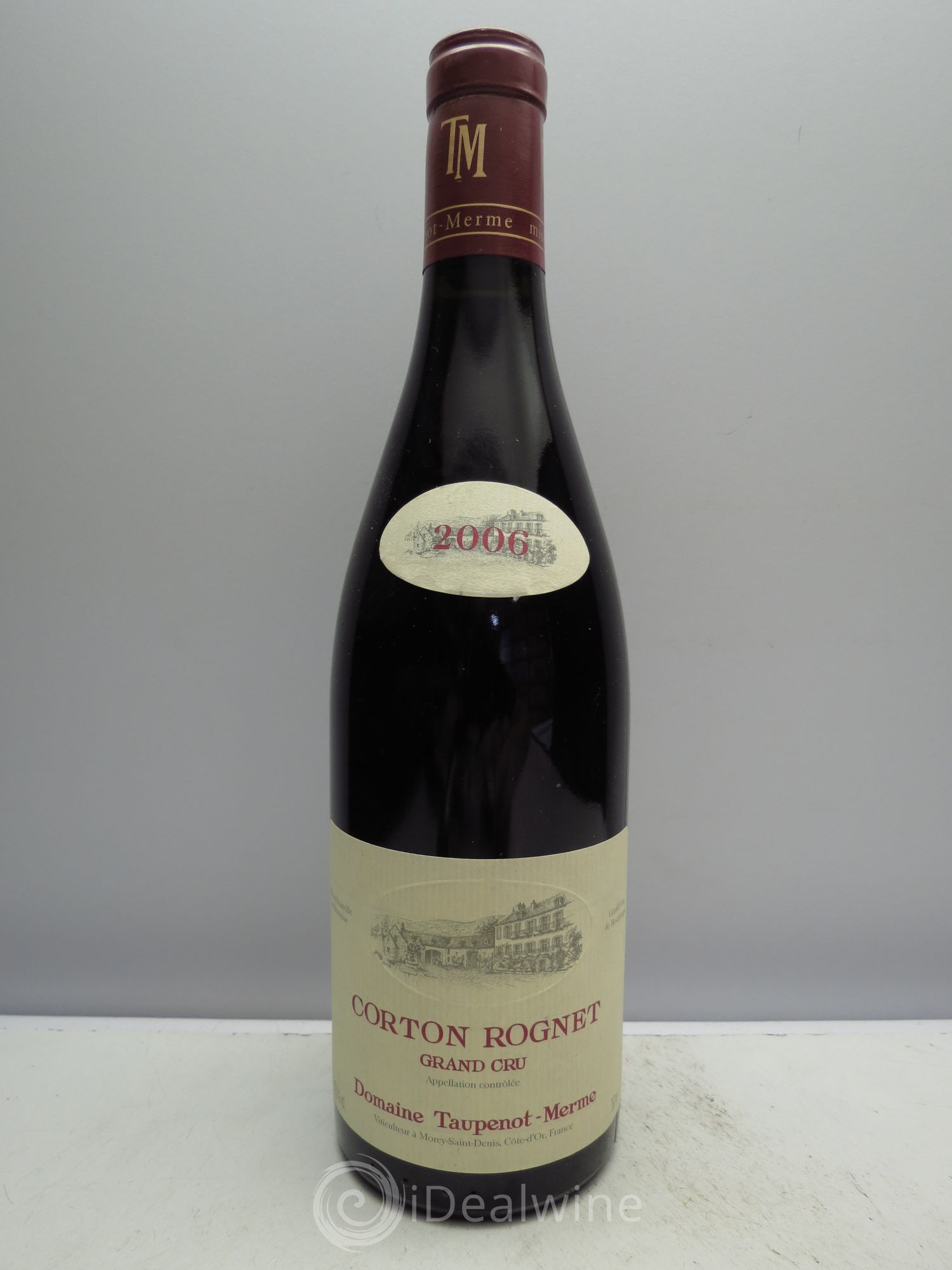 Corton Grand Cru Taupenot-Merme 2006 - Lot de 1 bouteille - 0