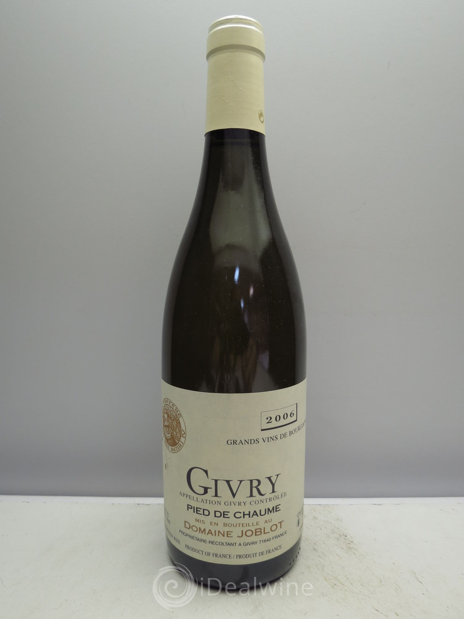 Givry Pied de Chaume - Domaine Joblot 2006 - Posten von 1 Flasche - 0