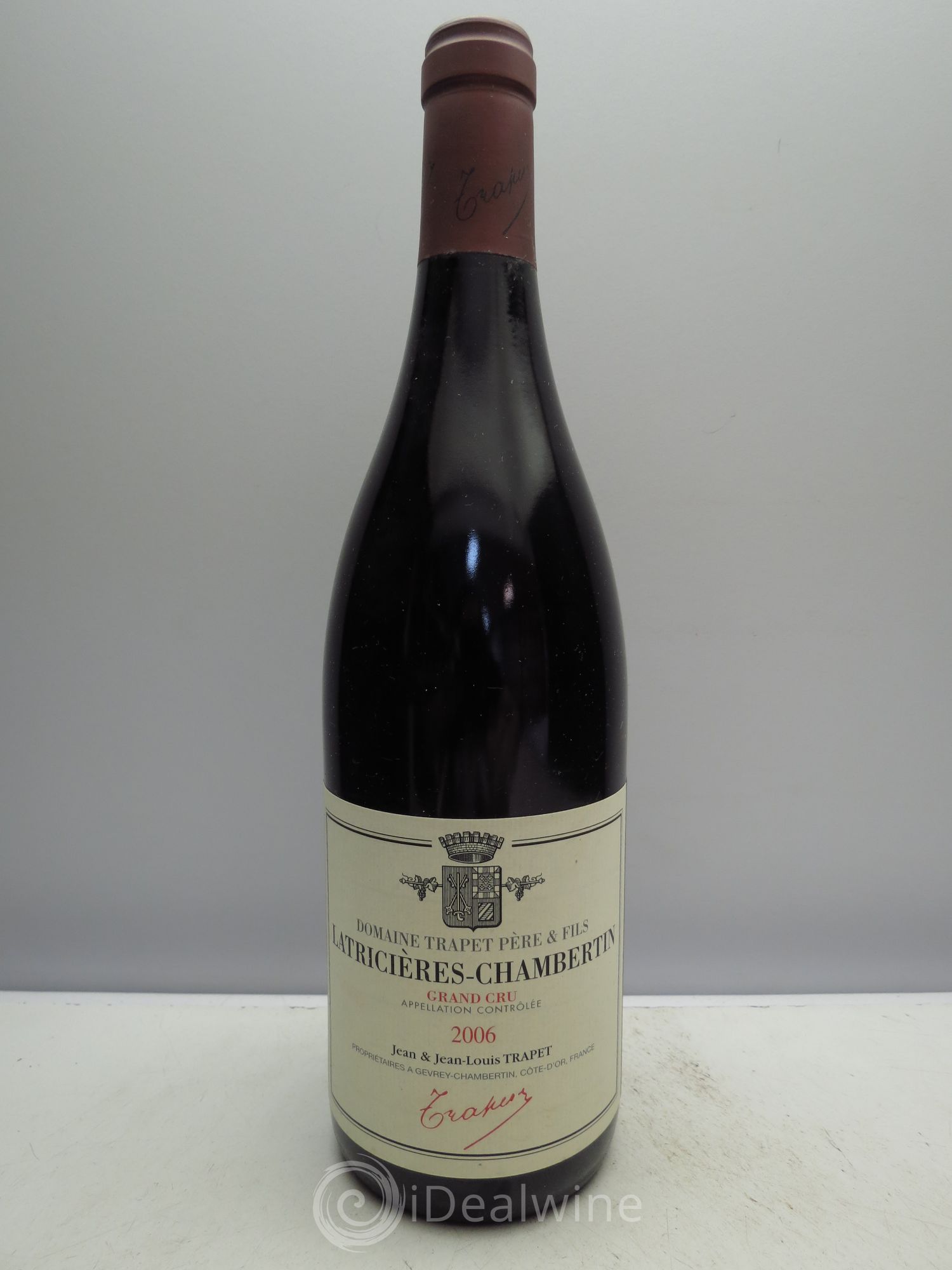 Latricières-Chambertin Grand Cru Domaine Trapet 2006 - Lot de 1 bouteille - 0