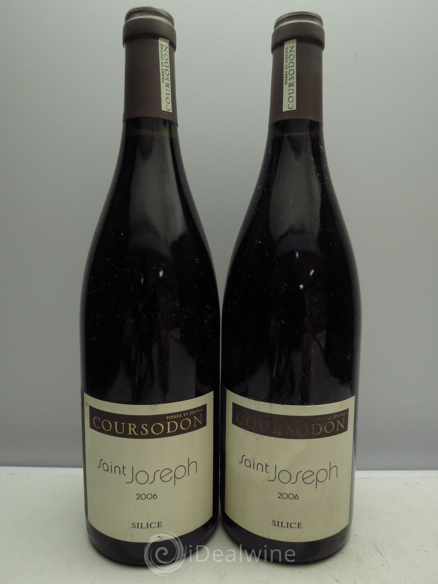 Saint-Joseph Silice Pierre et Jérôme Coursodon 2006 - Lot de 2 bouteilles - 0