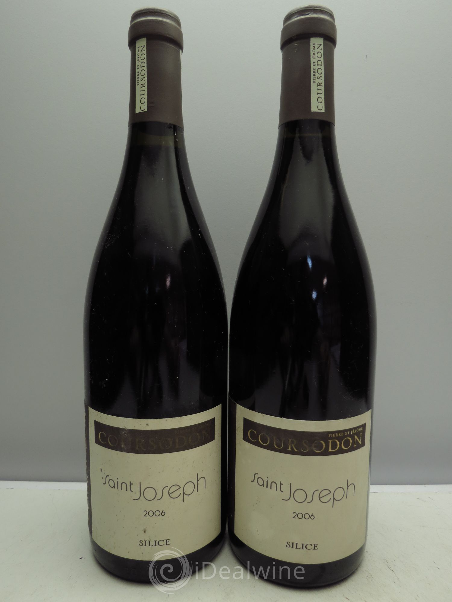 Saint-Joseph Silice Pierre et Jérôme Coursodon 2006 - Lot de 2 bouteilles - 0
