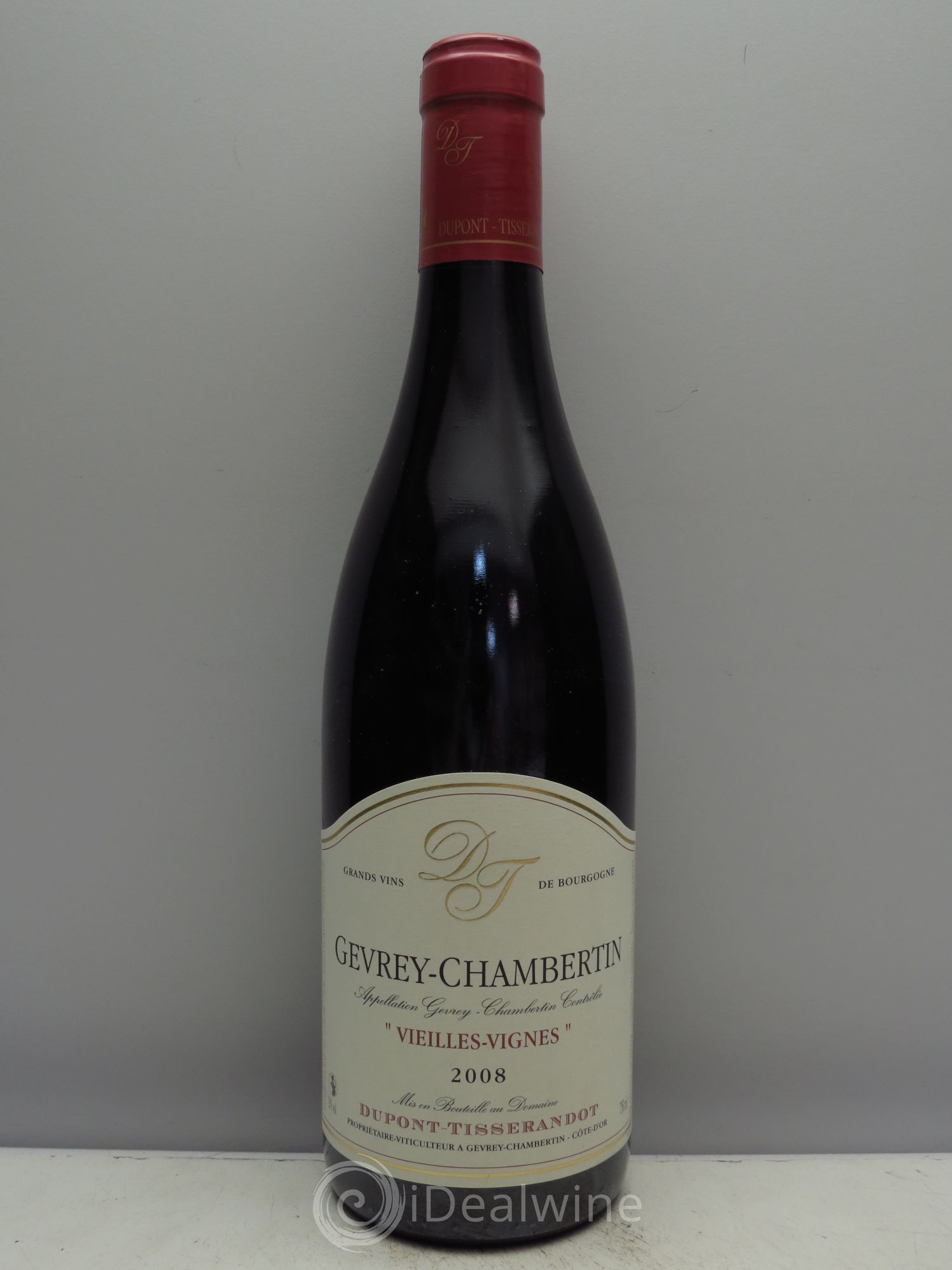 Gevrey-Chambertin Vieilles Vignes Dupont-Tisserandot 2008 - Lot de 1 bouteille - 0