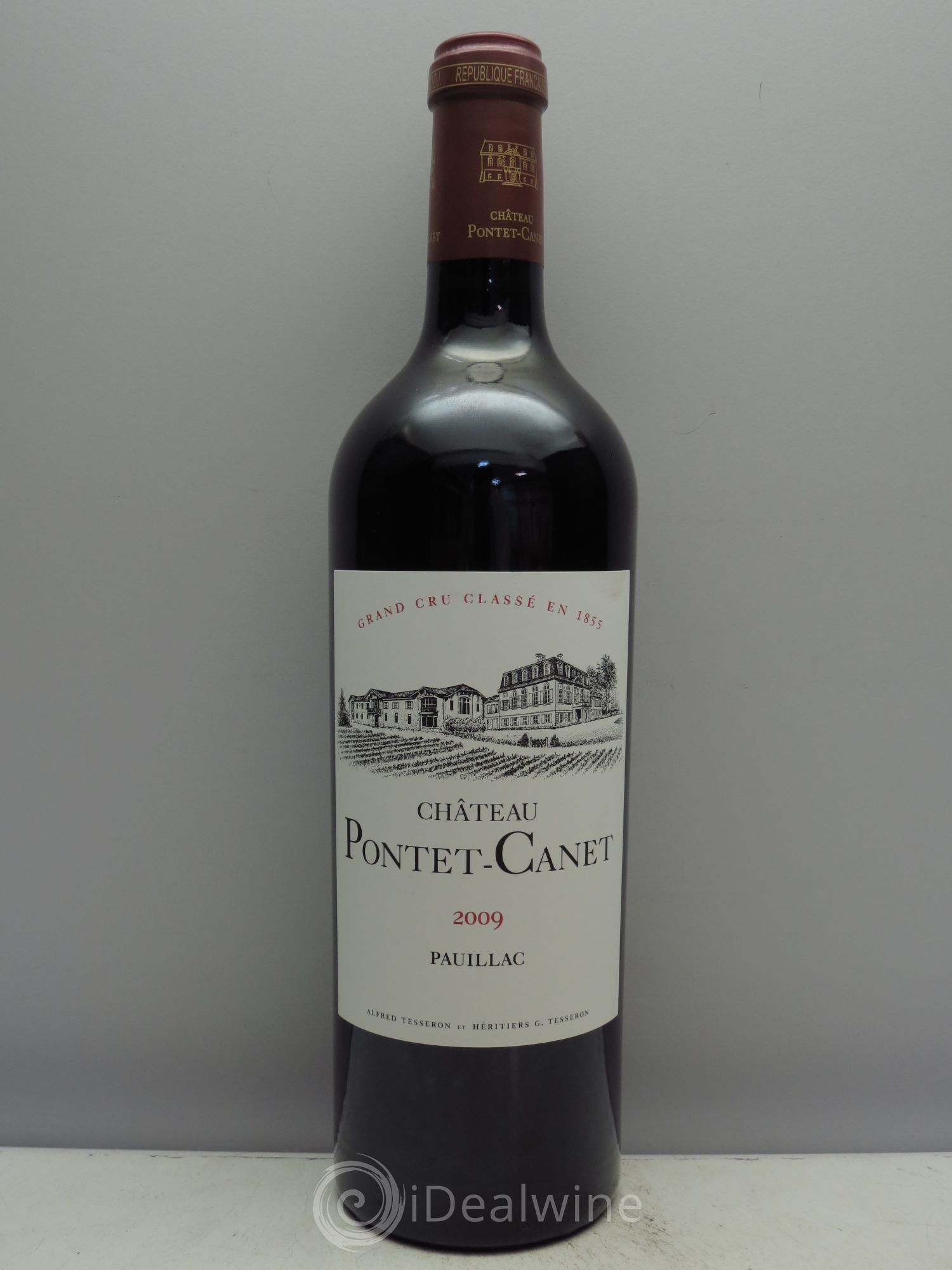 Château Pontet Canet 5ème Grand Cru Classé 2009 - Lot de 1 bouteille - 0