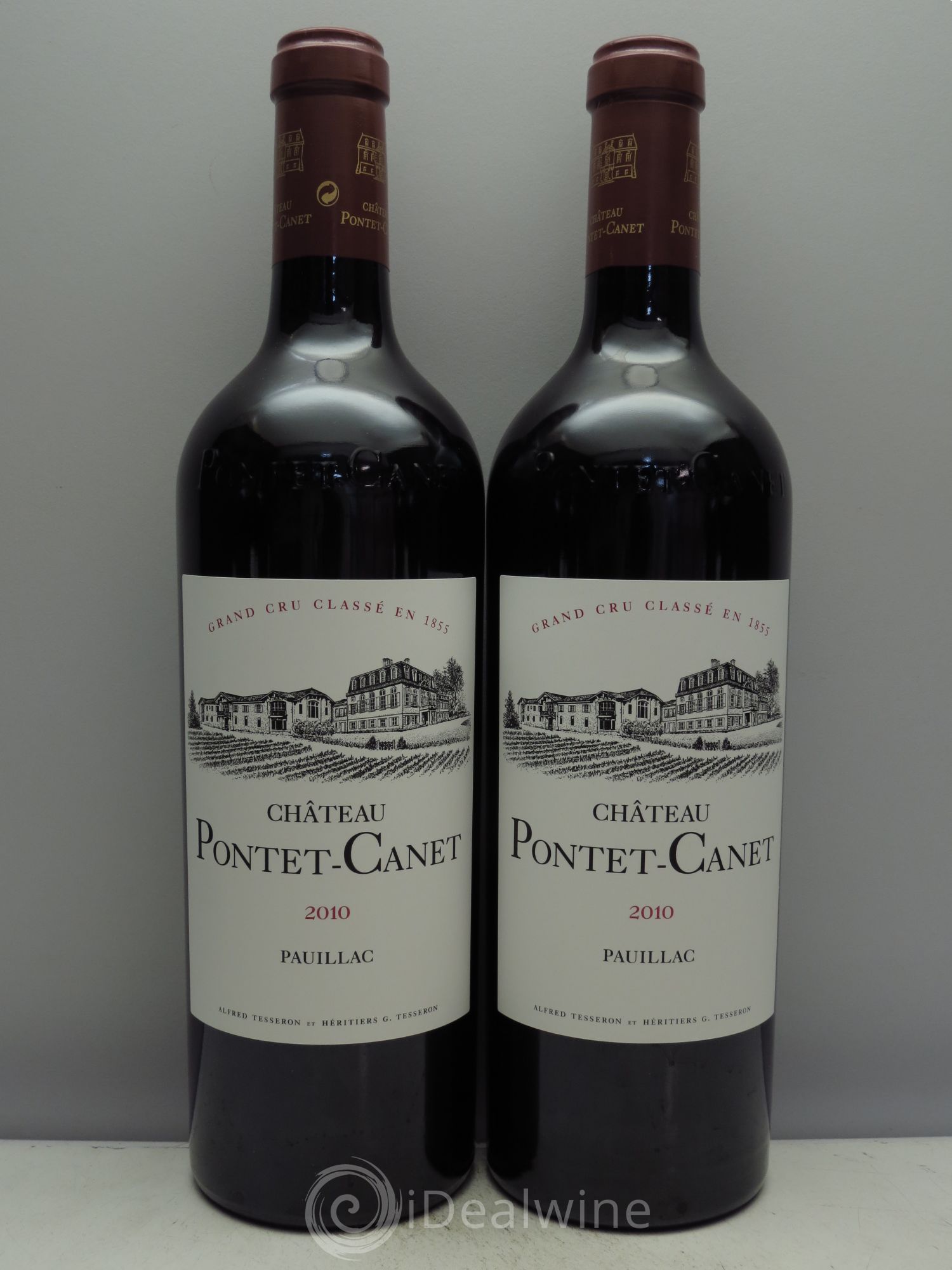 Château Pontet Canet 5ème Grand Cru Classé (CB sans couvercle) 2010 - Lot de 6 bouteilles - 2