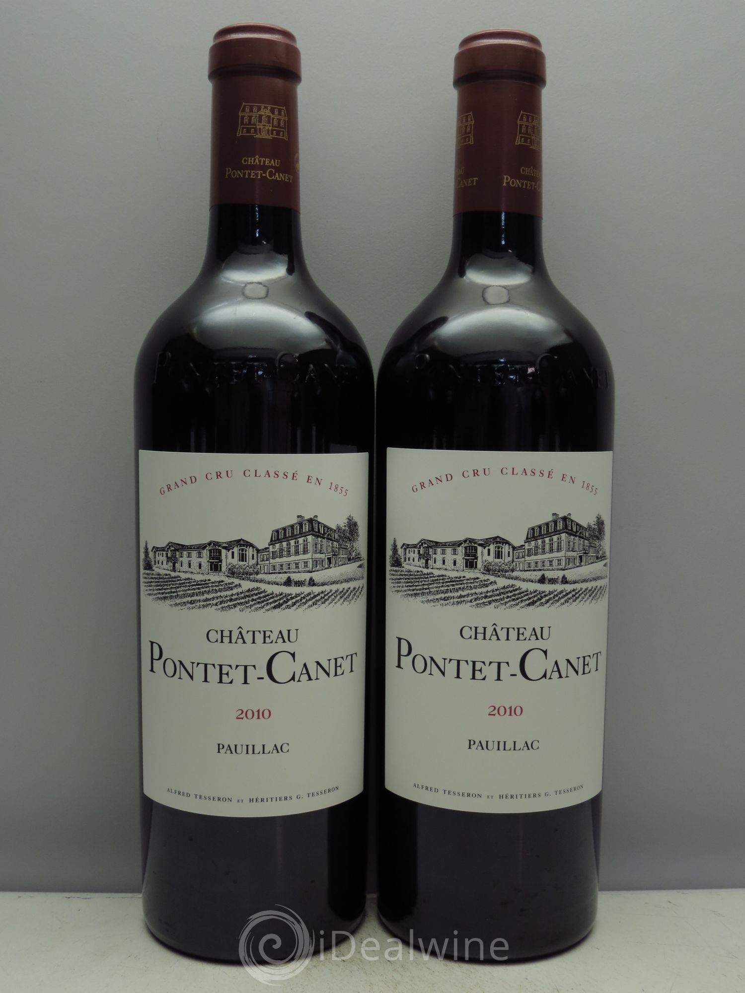 Château Pontet Canet 5ème Grand Cru Classé (CB sans couvercle) 2010 - Lot de 6 bouteilles - 3