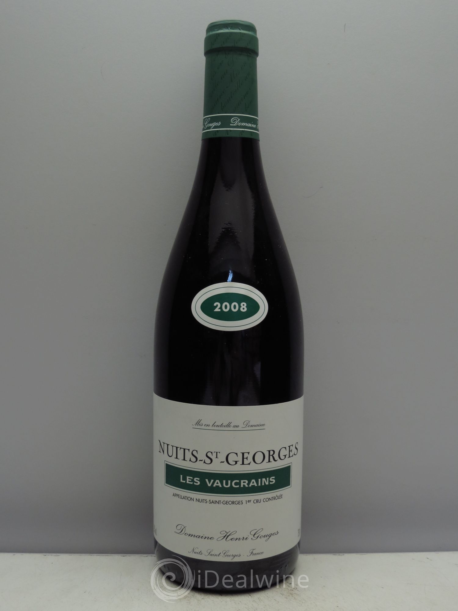 Nuits-Saint-Georges 1er Cru Les Vaucrains Henri Gouges 2008 - Lot de 1 bouteille - 0