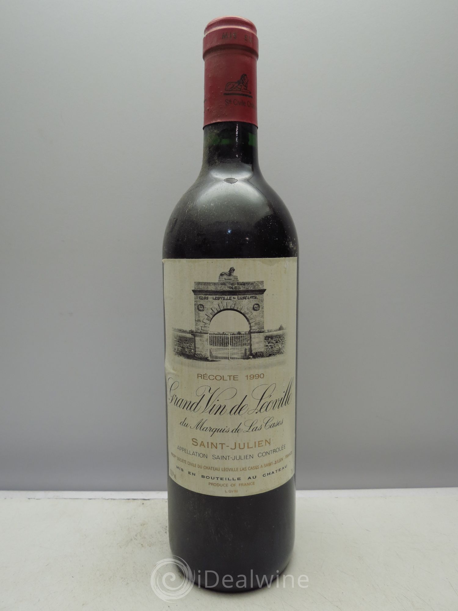 Château Léoville Las Cases 2ème Grand Cru Classé 1990 - Lot de 1 bouteille - 0