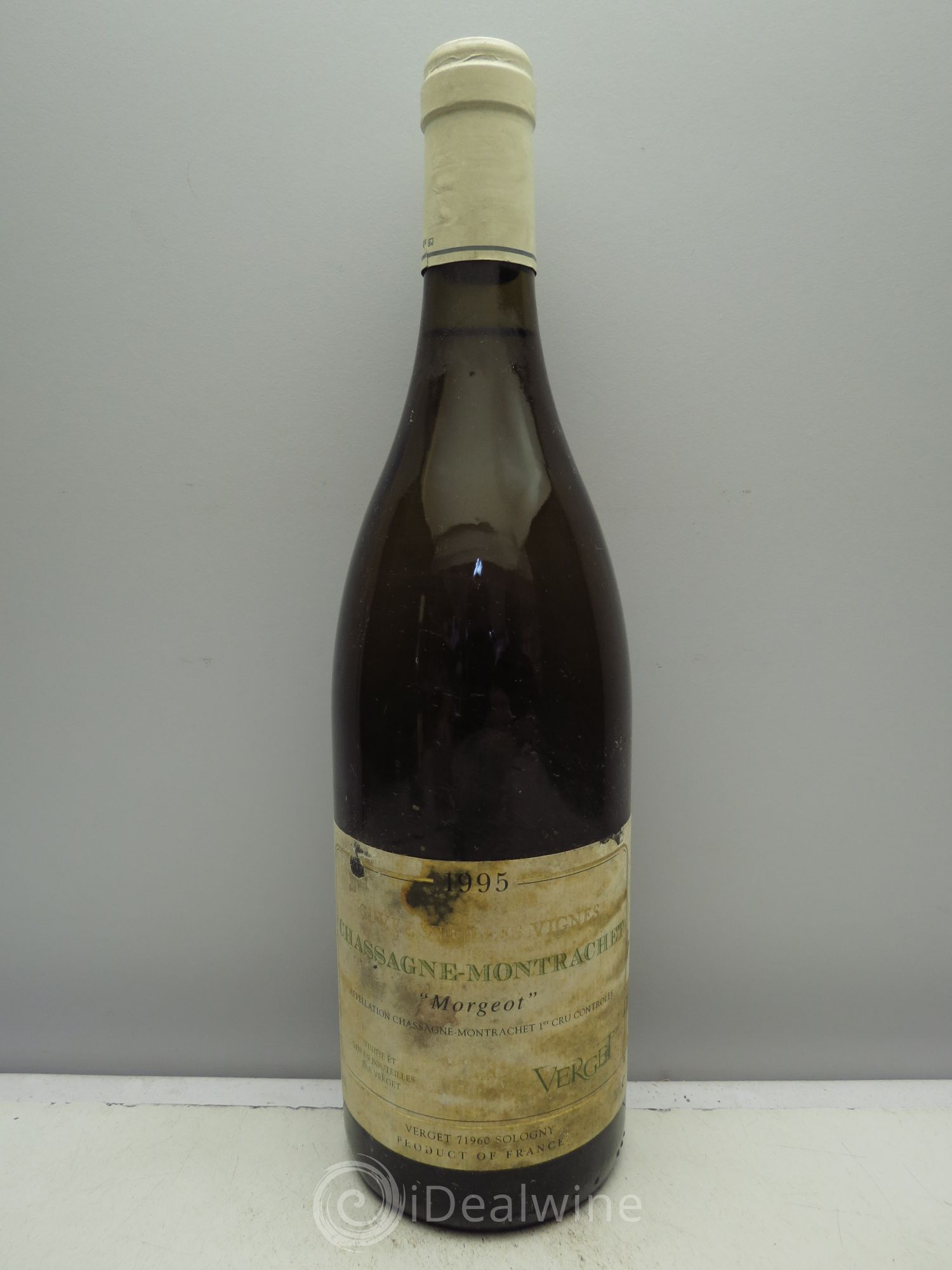 Chassagne-Montrachet 1er Cru 1995 - Lot de 1 bouteille - 0
