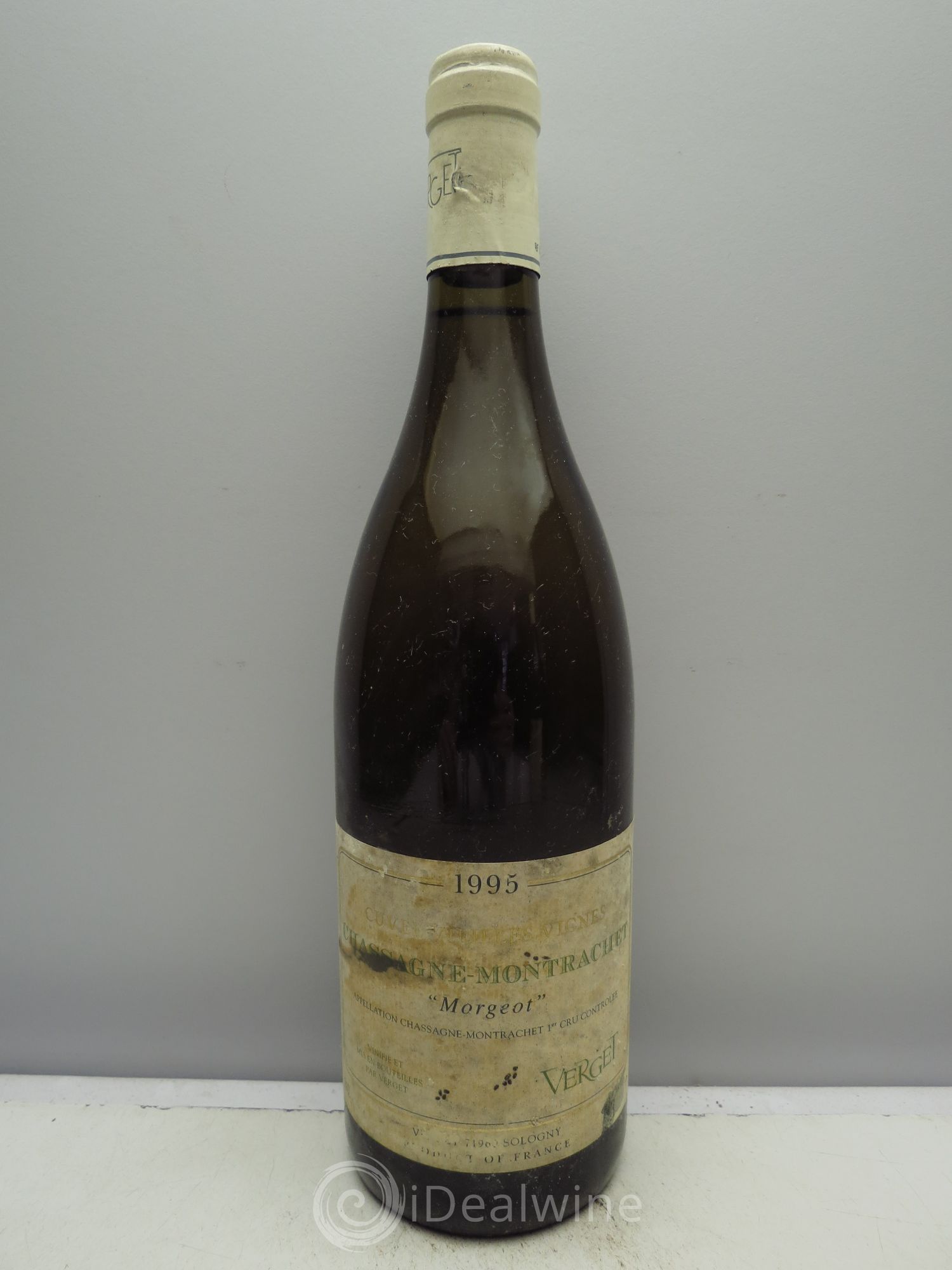 Chassagne-Montrachet 1er Cru 1995 - Lot de 1 bouteille - 0