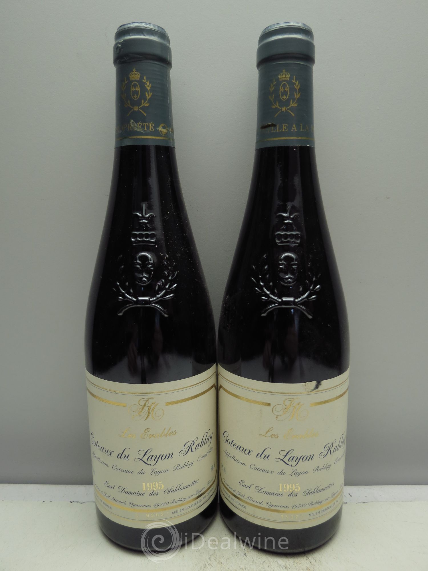 Coteaux du Layon Rablay Les Erables (50cl) 1995 - Lotto di 2 bottiglie - 0