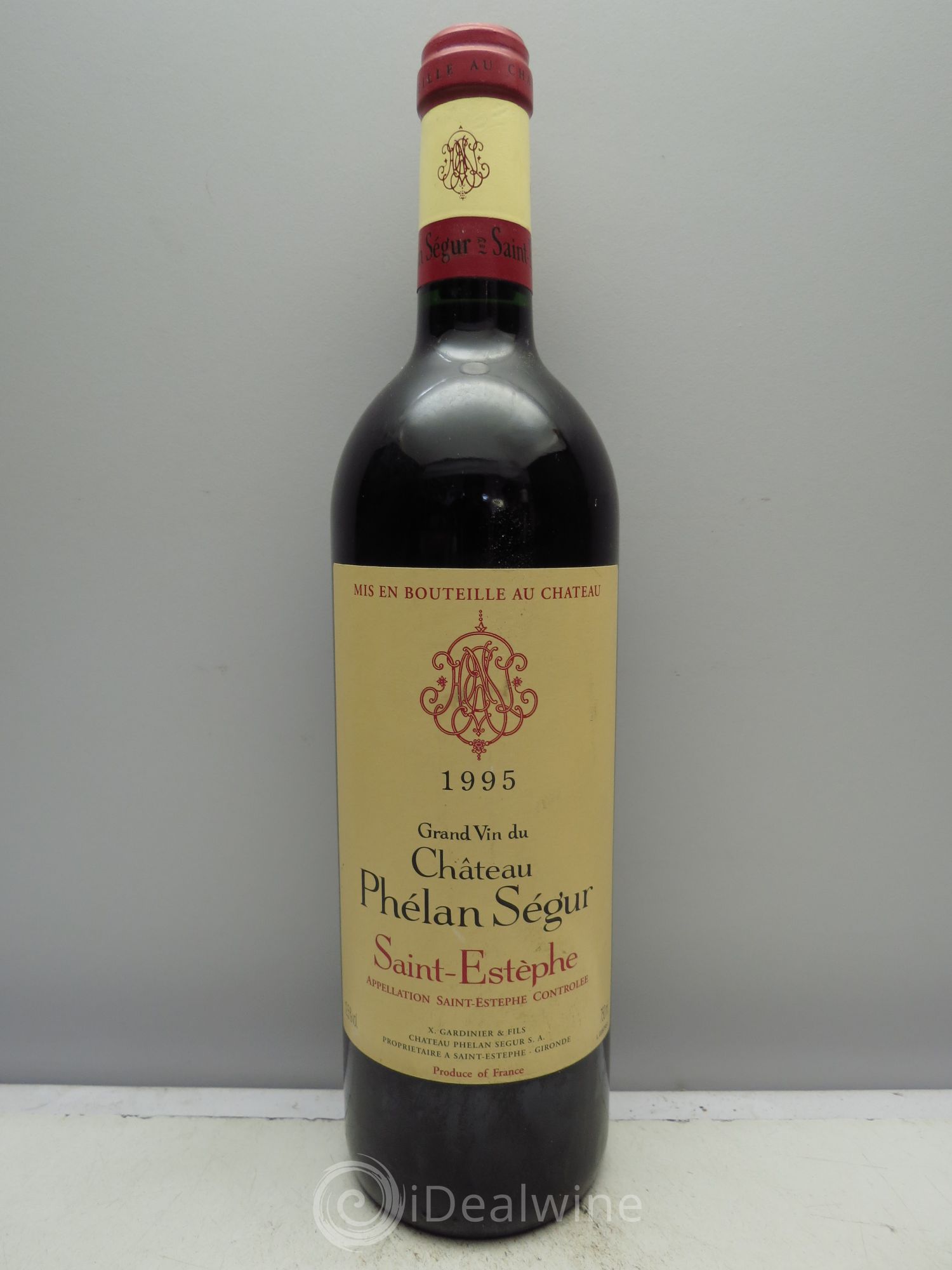 Château Phélan Ségur 1995 - Lot de 1 bouteille - 0