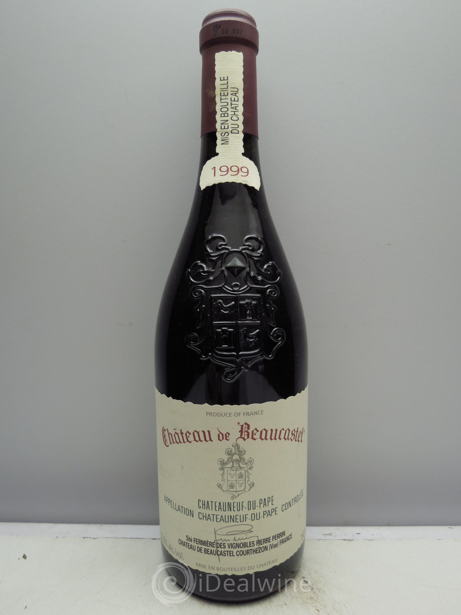 Châteauneuf-du-Pape Château de Beaucastel Famille Perrin 1999 - Lot de 1 bouteille - 0