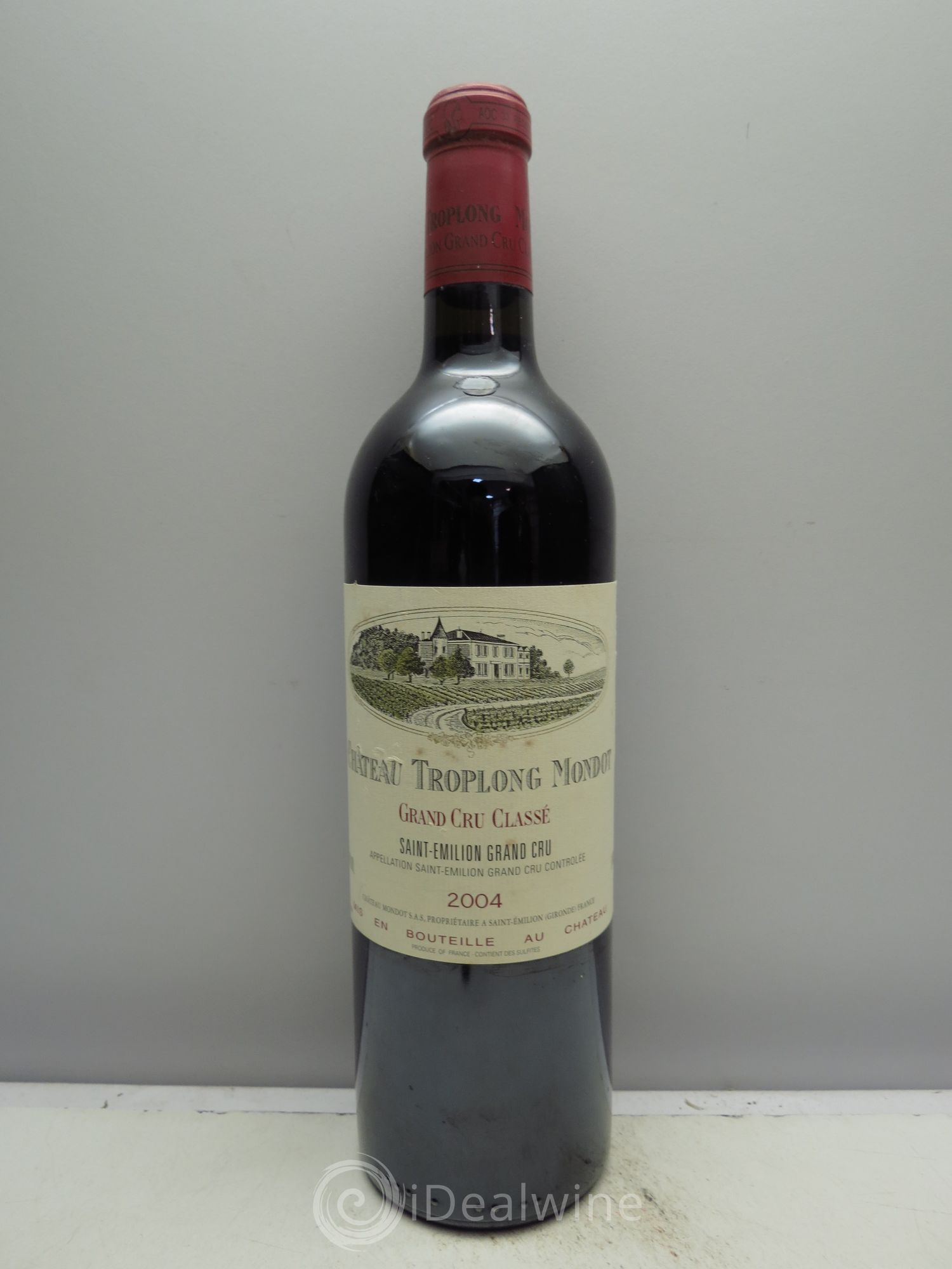 Château Troplong Mondot 1er Grand Cru Classé B 2004 - Lot de 1 bouteille - 0